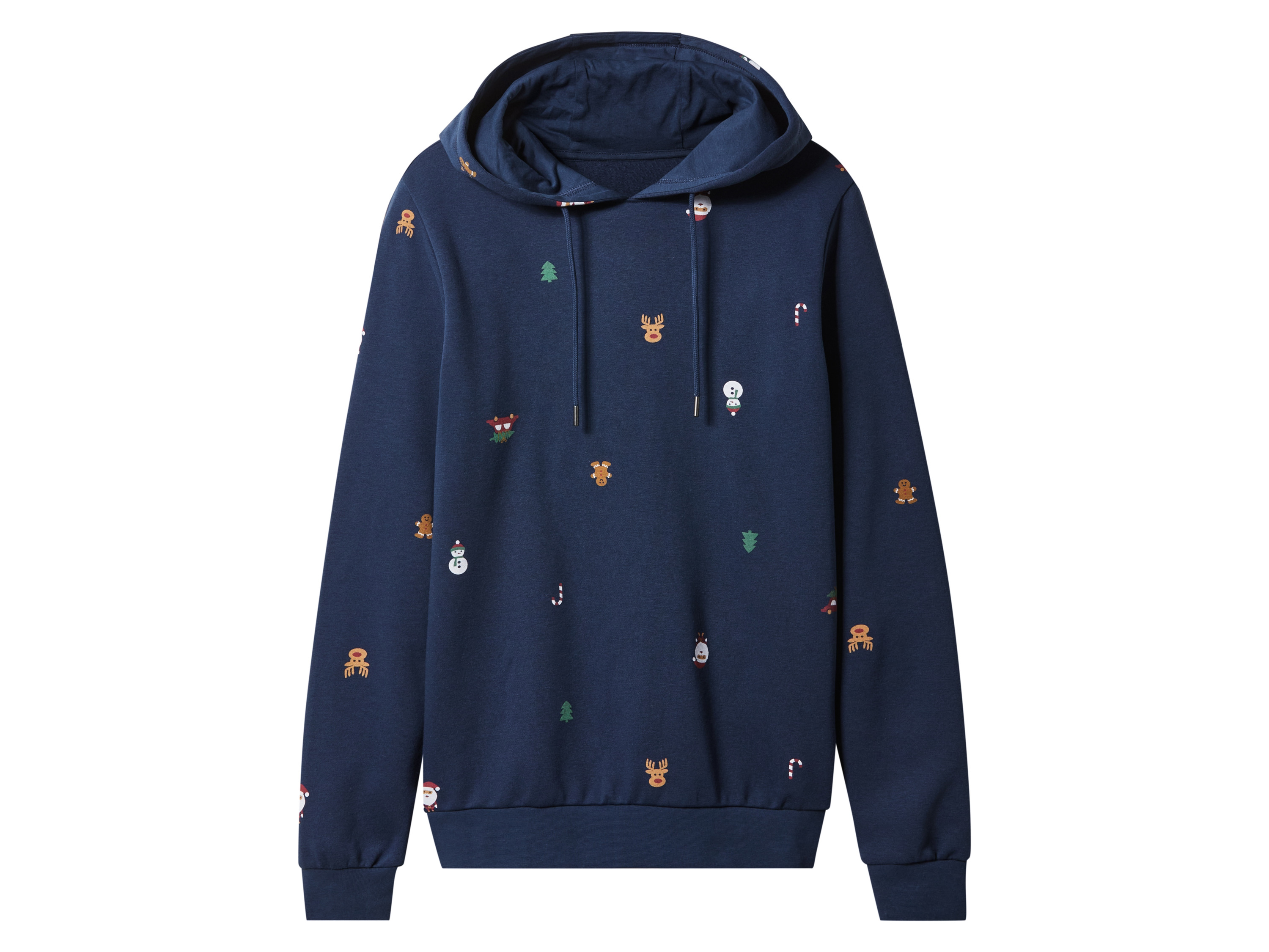 esmara Men Bluza męska z kapturem Granatowy, L 52/54