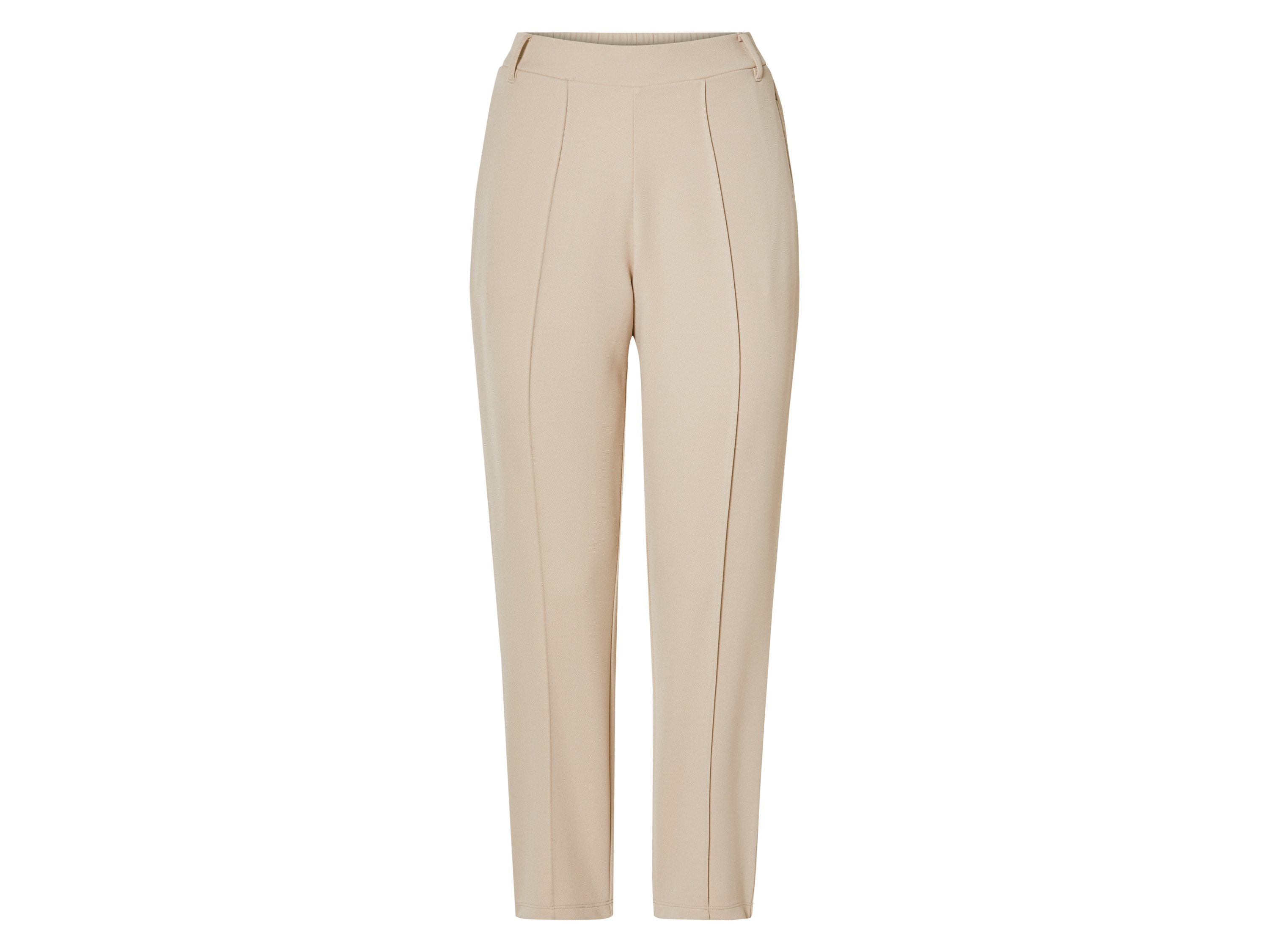 esmara Spodnie damskie joggery Beżowy, XS 32/34