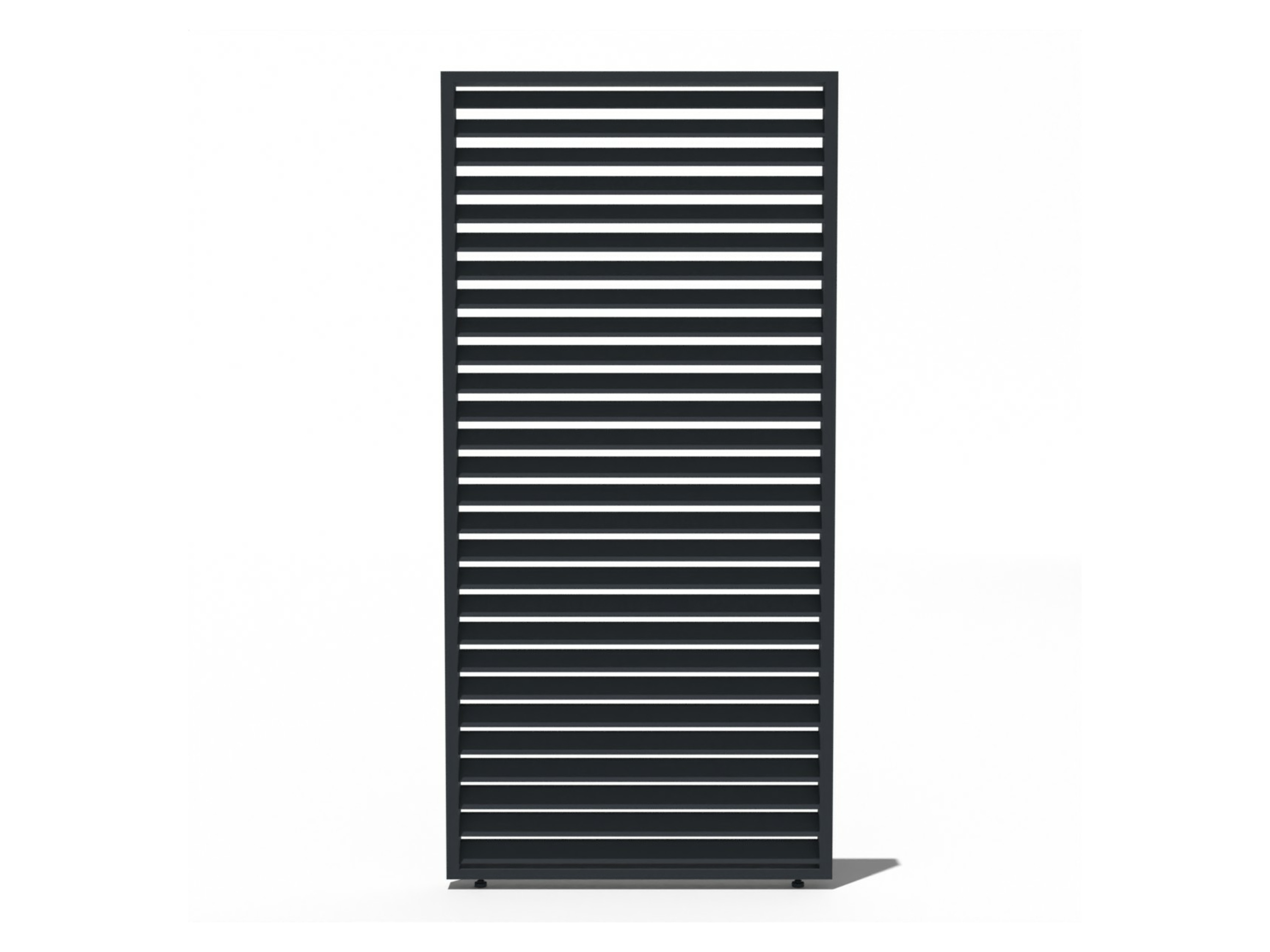 Pergoline Aluminiowy panel ścienny do zadaszenia Trumpf i Superior Poziomy, Antracytowy, 1,13 m