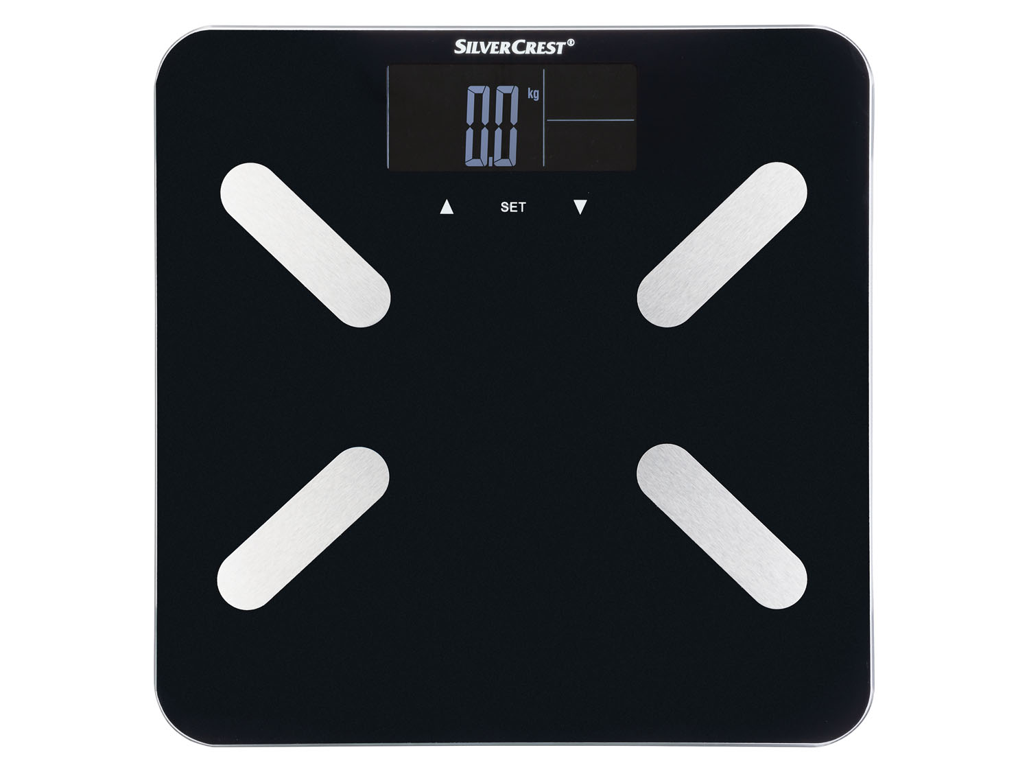 Silvercrest Personal Care Waga diagnostyczna Spwd 180 Czarny