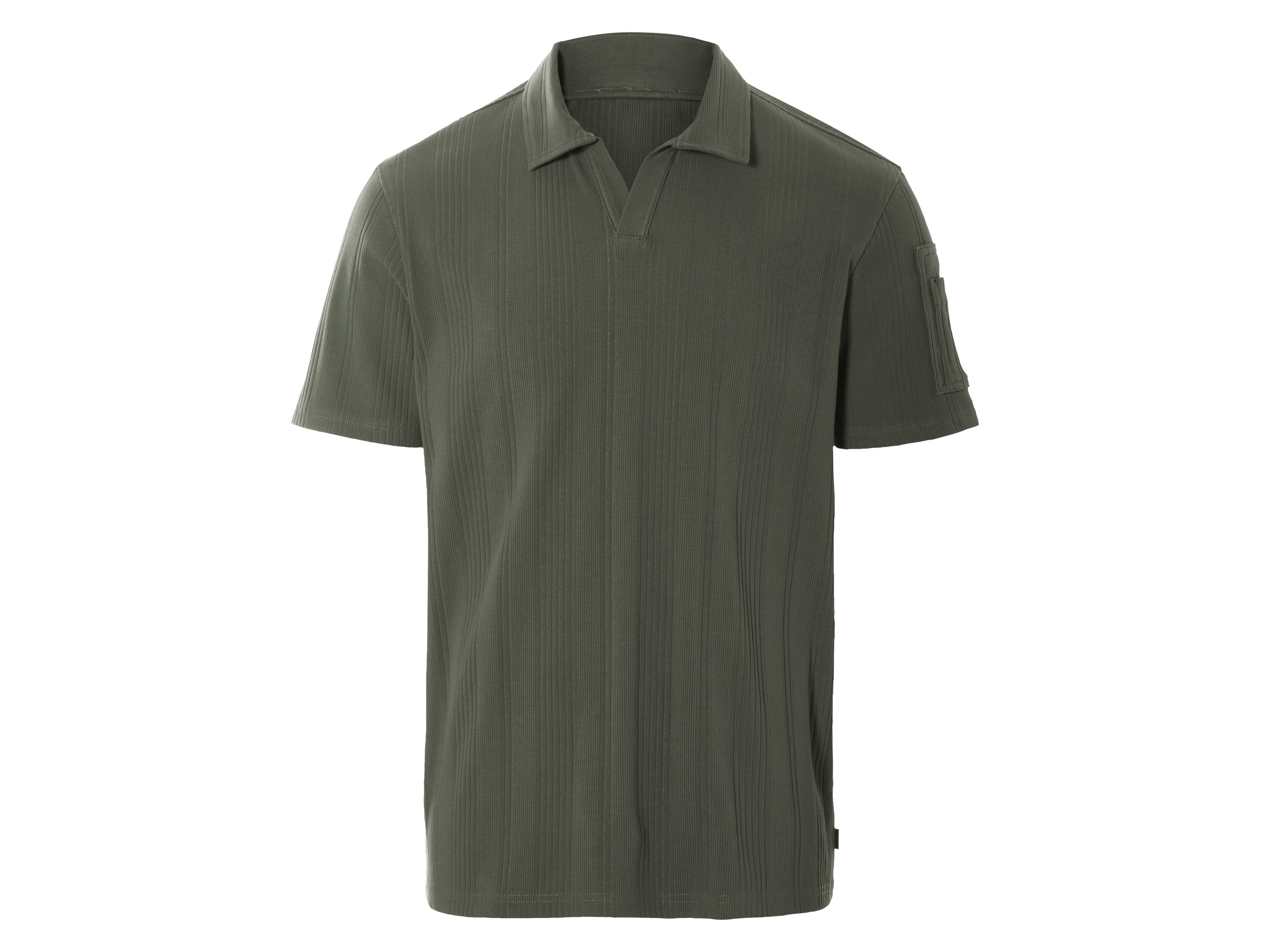 Livergy Koszulka polo męska z bawełną Khaki, S 44/46