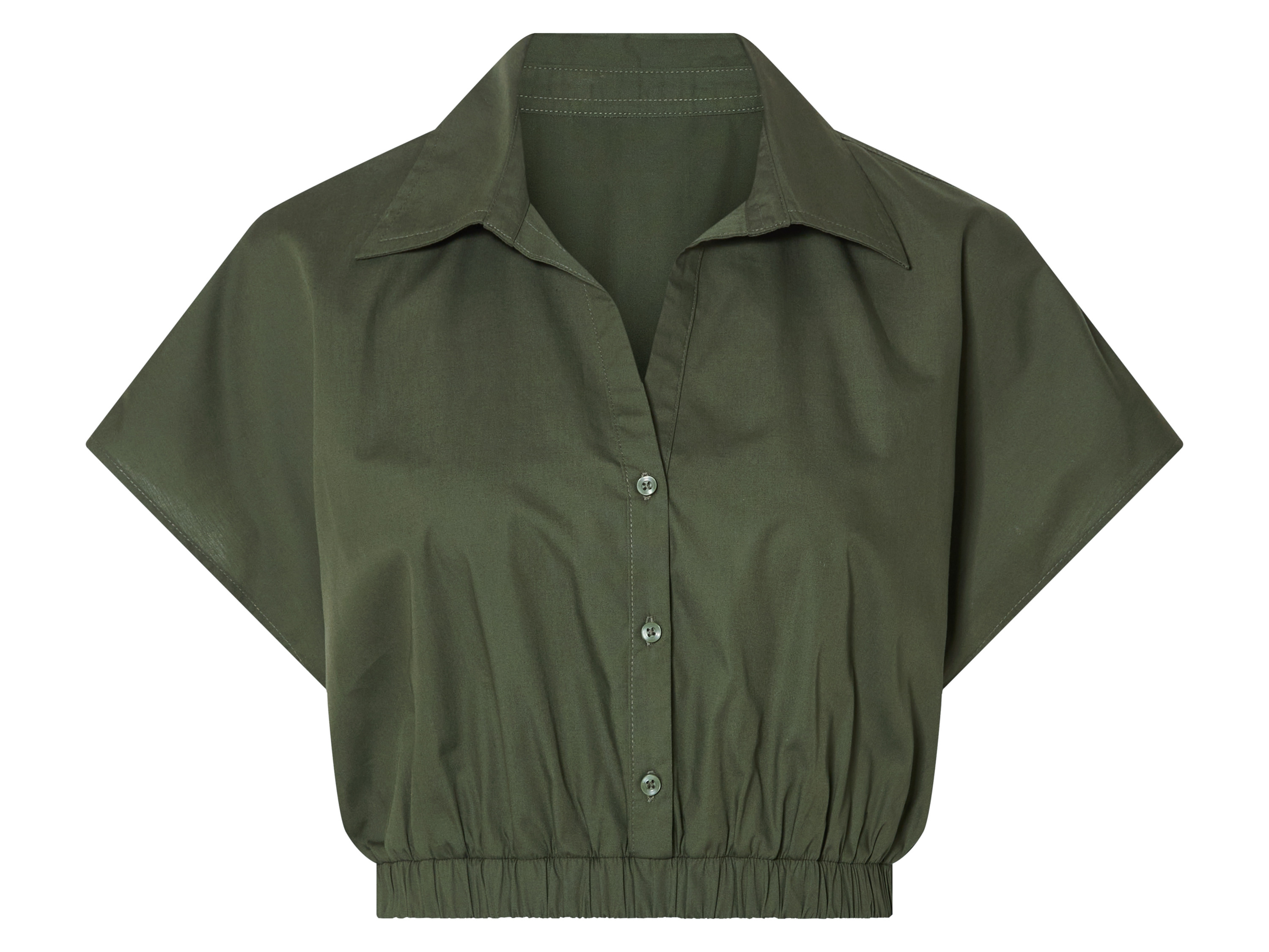 esmara Koszula damska z bawełny Khaki, L44/46