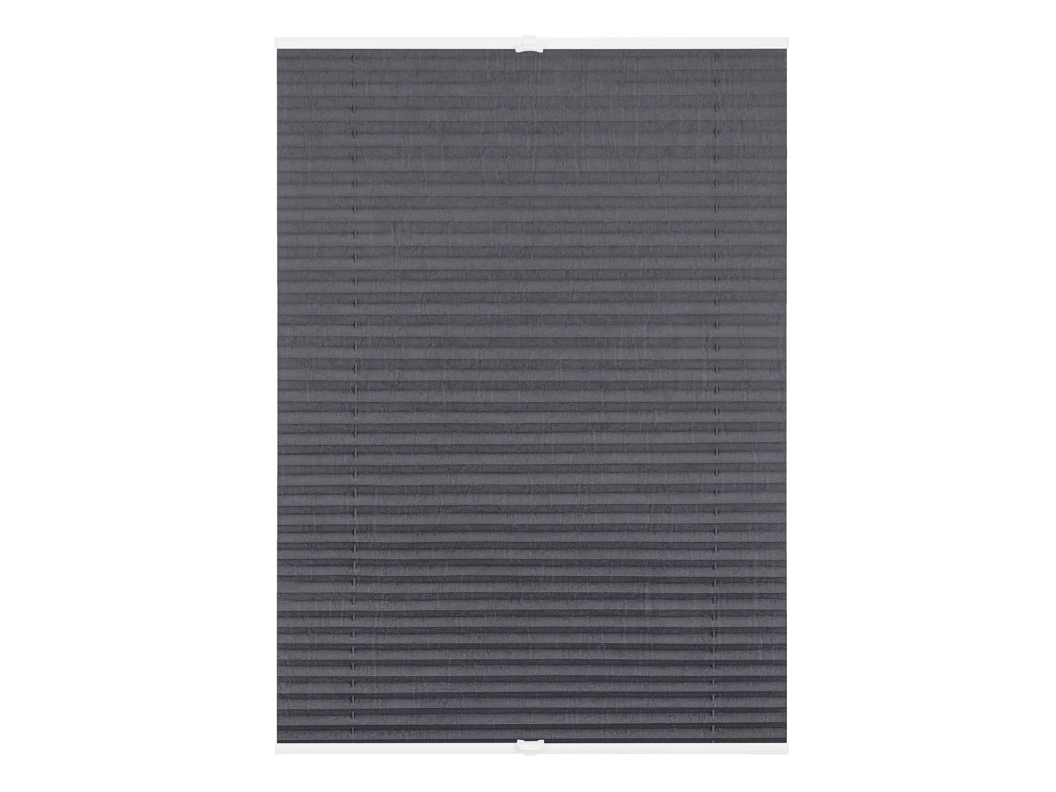 Lichtblick Roleta plisowana Klemmfix, bez wiercenia, od 45 x 130 cm Szary, 90x210 cm