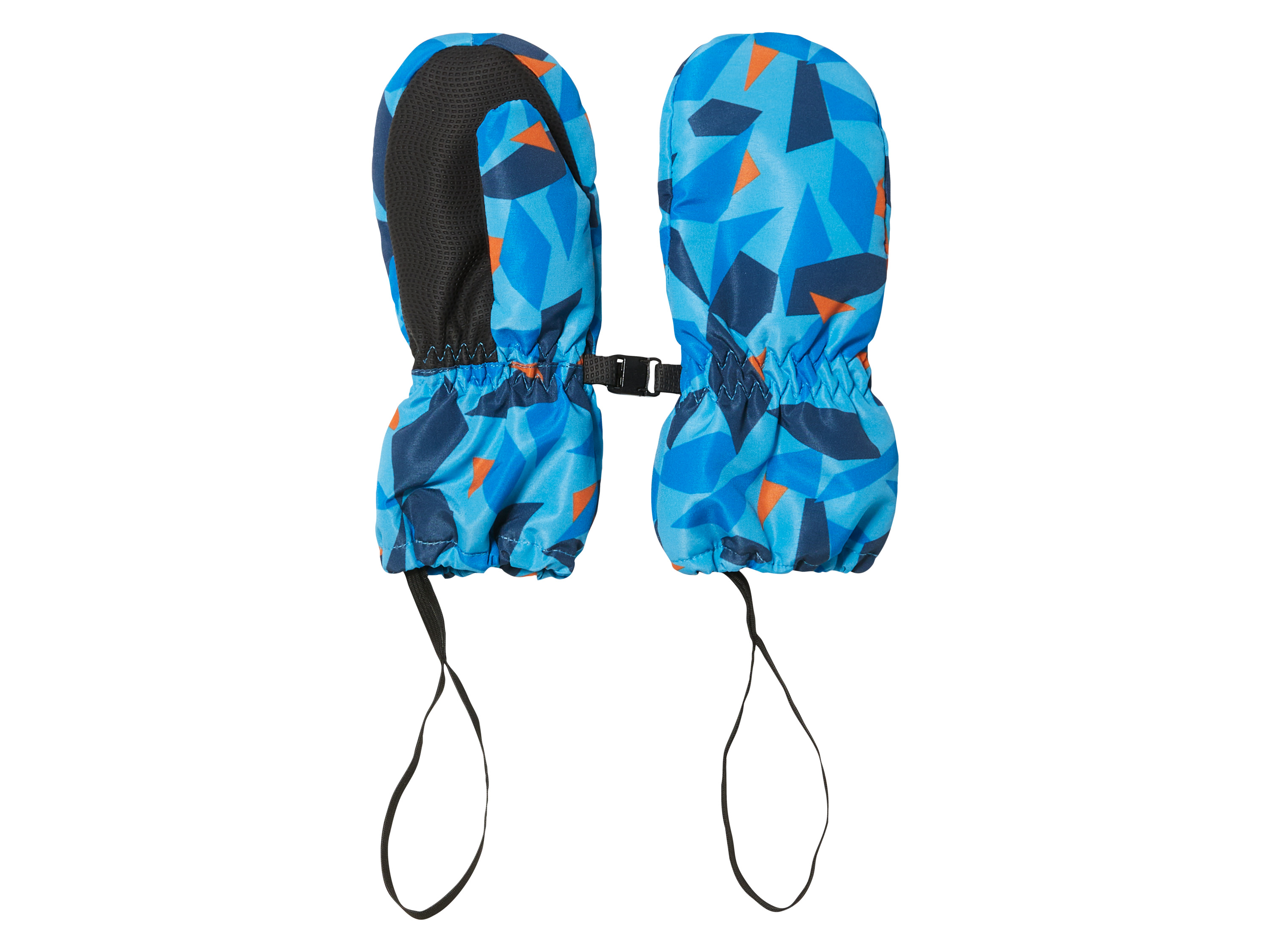 lupilu Rękawiczki dziecięce, ocieplane 4 6-8 Jahre, Wzór niebiesko-pomarańczowy