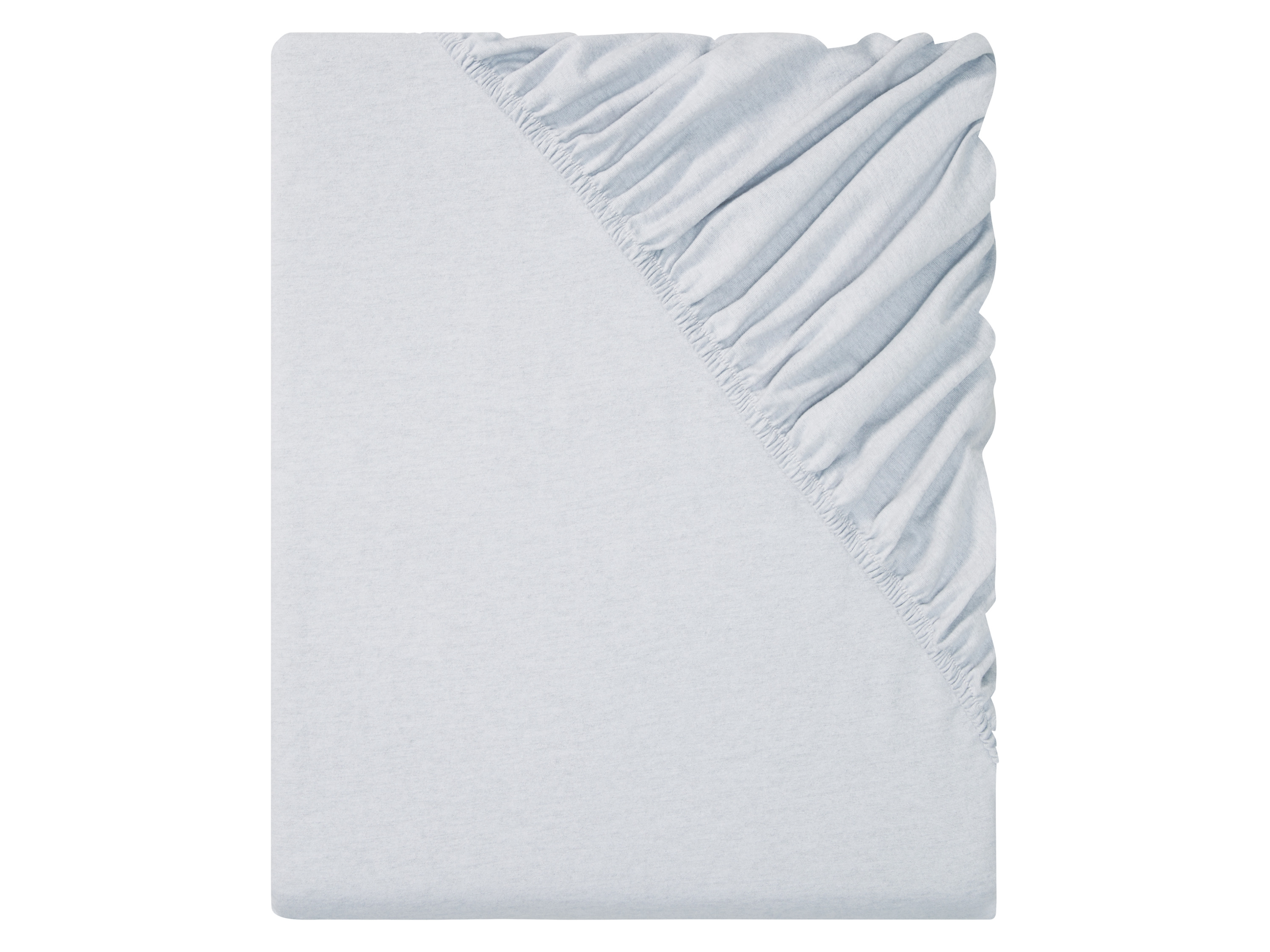 Livarno home Prześcieradło z gumką z flaneli, 180-200 x 200 cm Szary