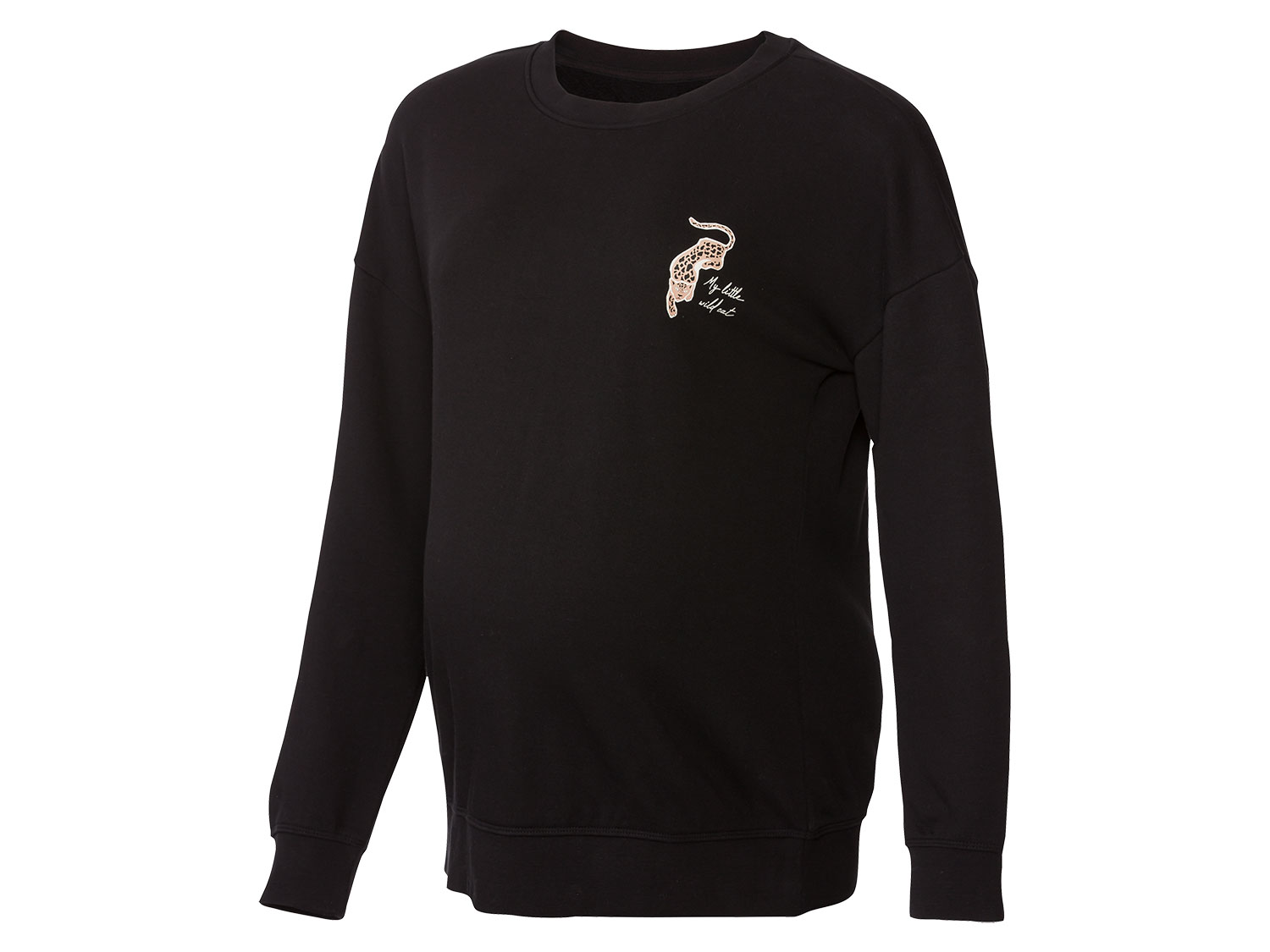 esmara Bluza ciążowa damska z obniżoną linią ramion Xl48/50, Czarny