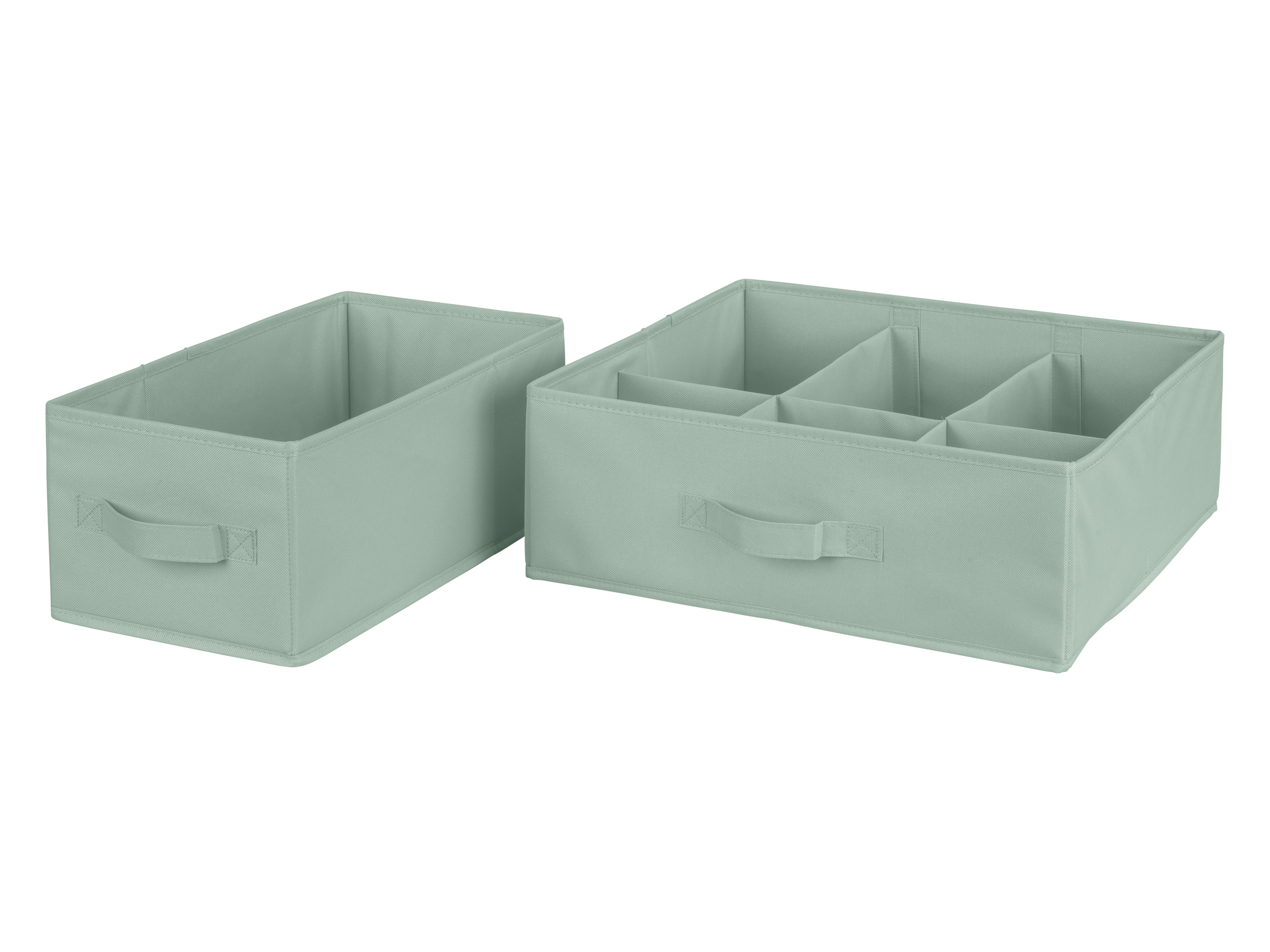 Livarno home Pojemnik do przechowania lub organizer do szuflad schowek w szufladzie/zielony