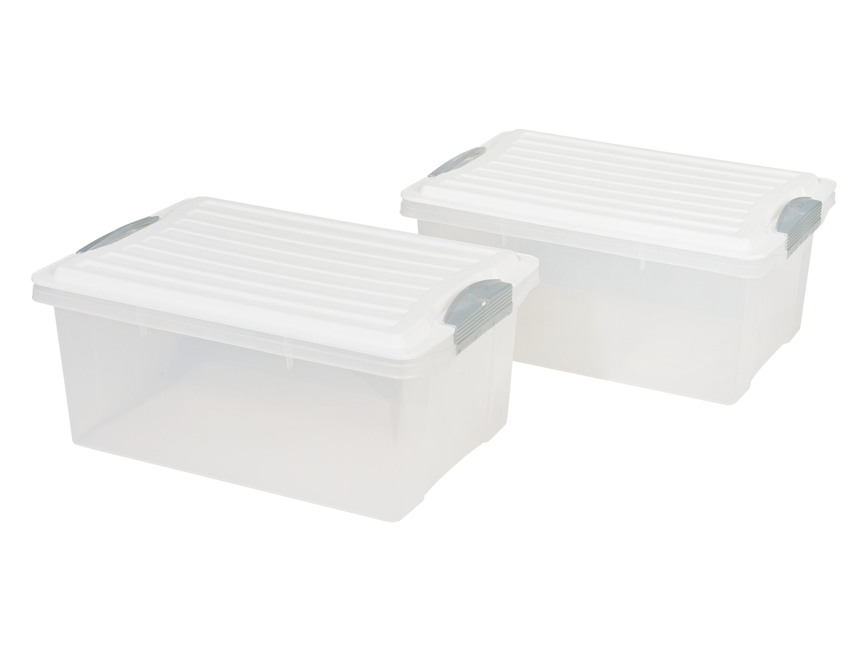 Livarno home Pudełka do przechowywania Zestaw A4: 13 l 2 sztuki