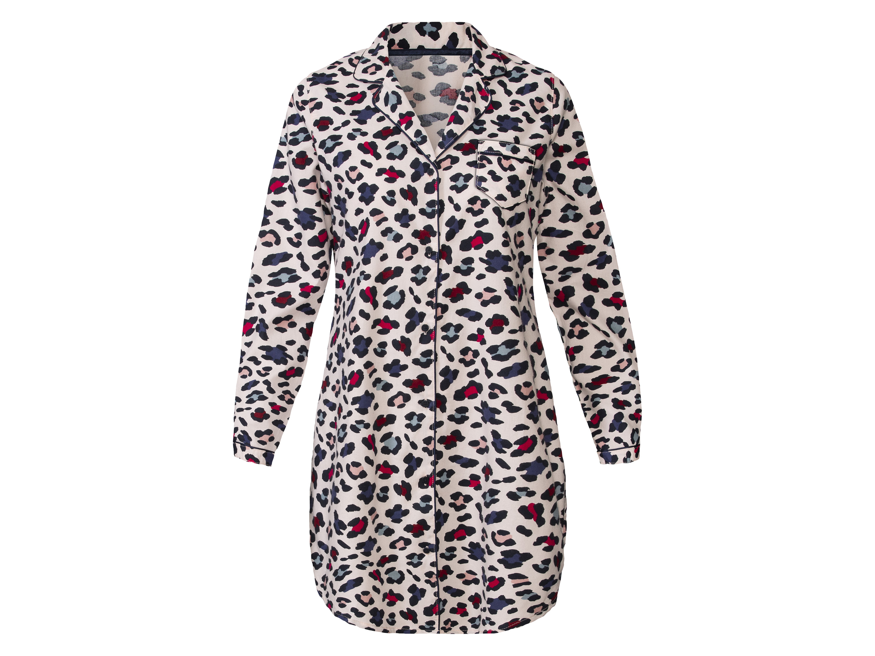 esmara Damska koszula nocna, z bawełny XS 32-34, Panterka