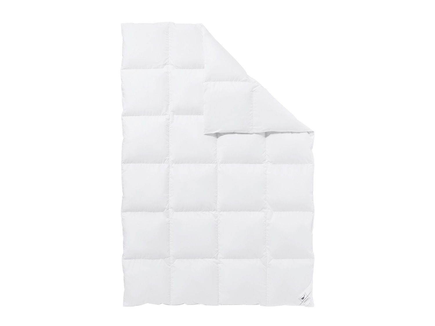 Häussling Kołdra kasetowa z puchem bardzo ciepła 200 x 200 cm