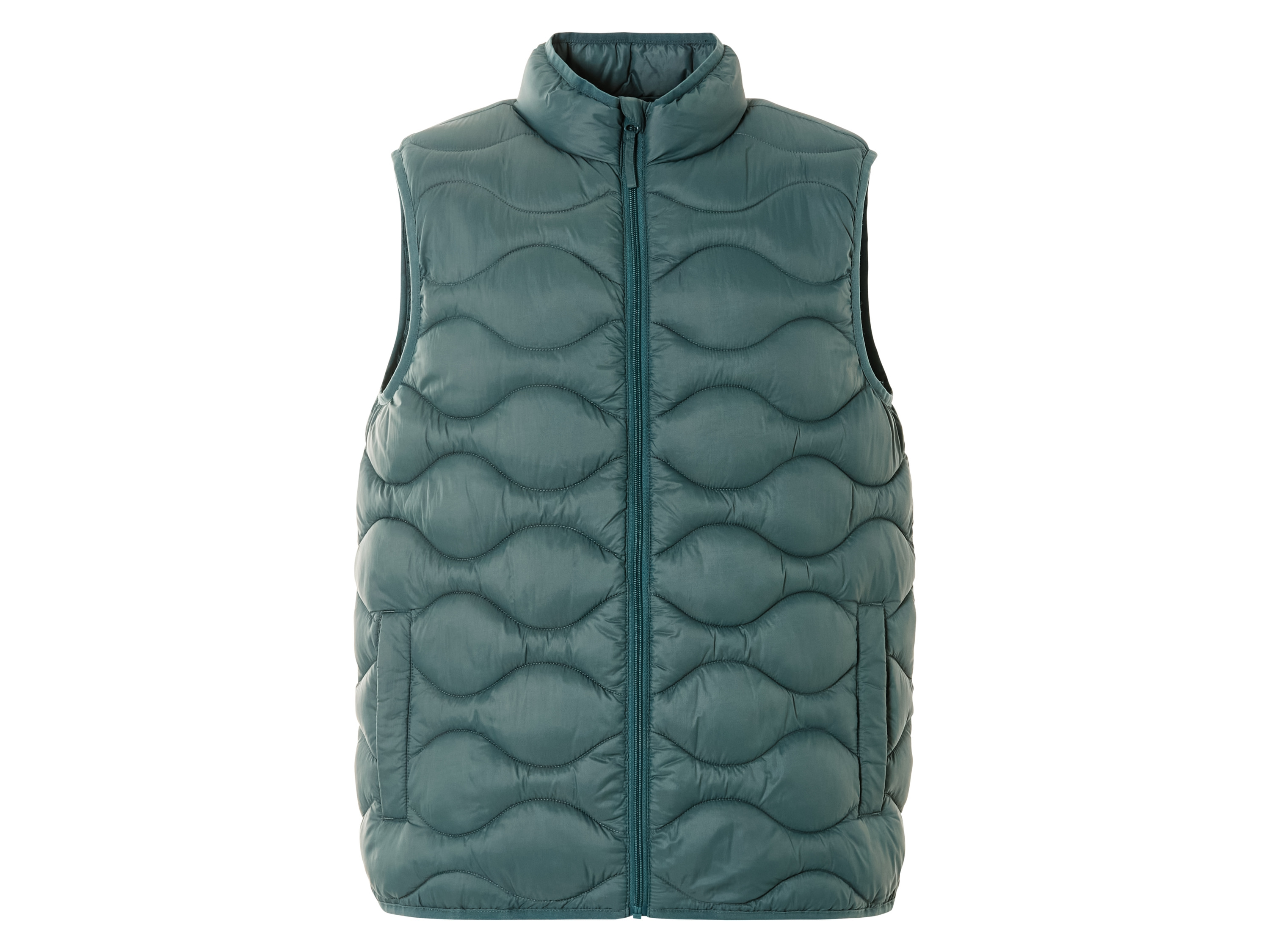 Livergy Kamizelka pikowana męska Zielony, XL 56/58