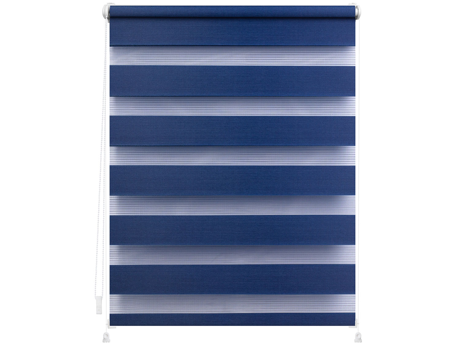 Lichtblick Roleta dzień/ noc Klemmfix, bez wiercenia, zaciemniająca, od 45 x 150 cm Niebieski, 45 x 150 cm