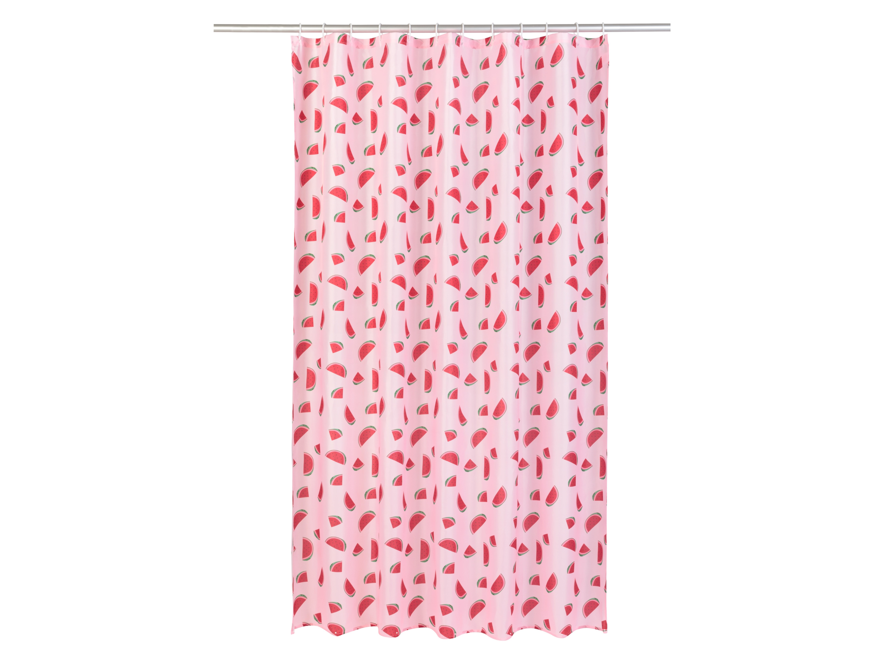 Livarno home Zasłona prysznicowa, 180 x 200 cm Arbuz