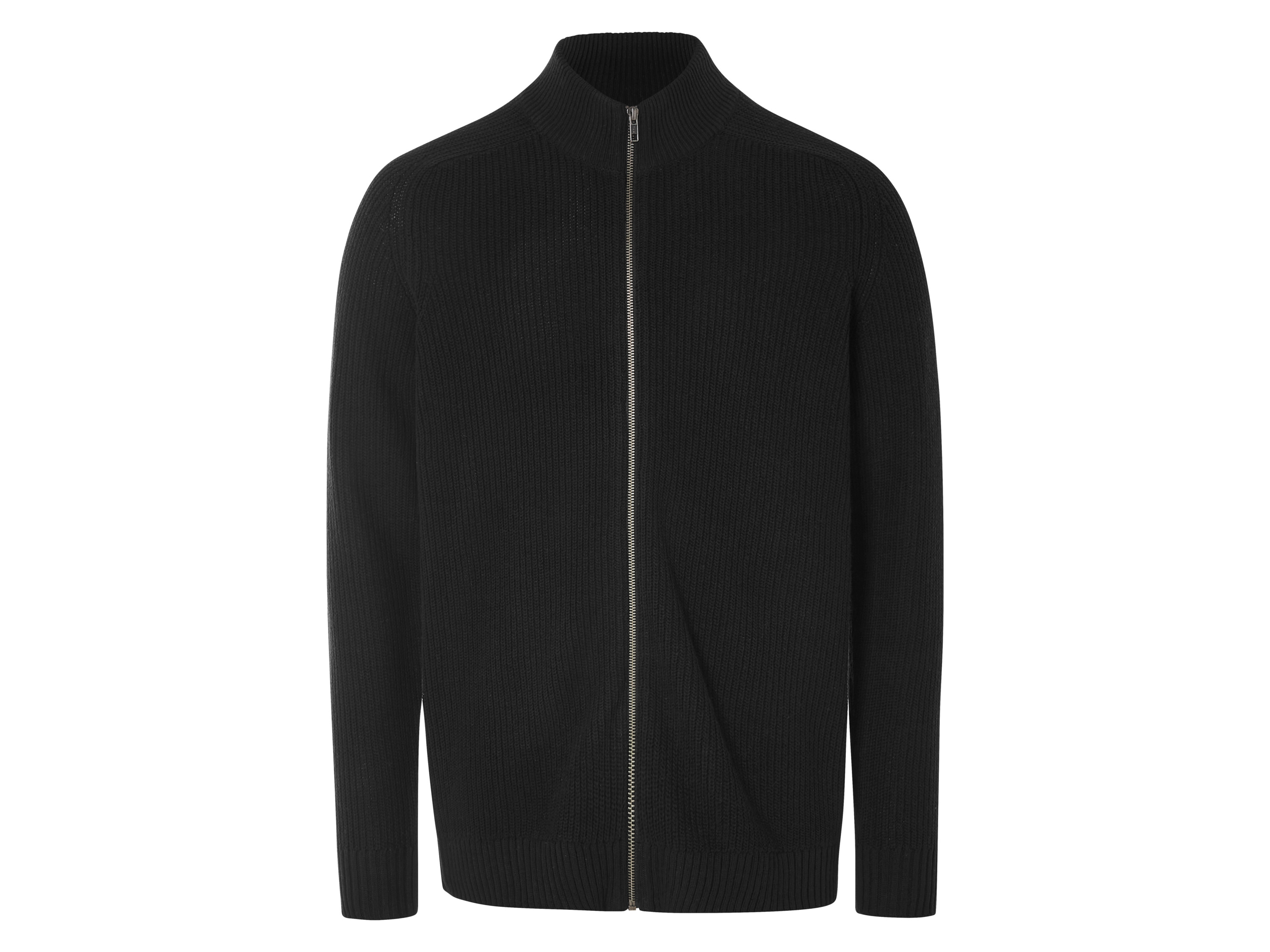 esmara Men Kardigan męski ze stójką Czarny, L 52/54