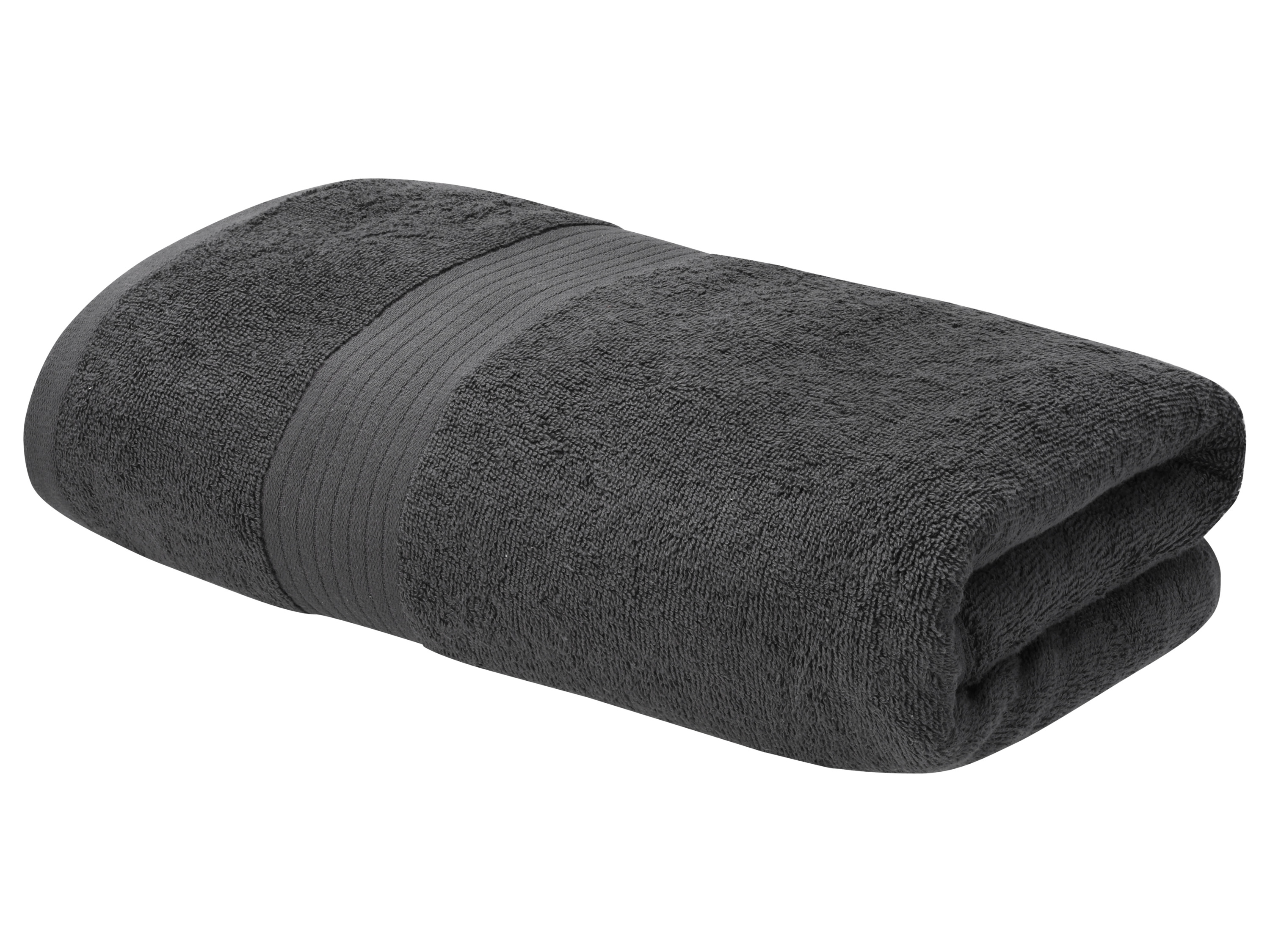 Livarno Ręcznik kąpielowy frotte, 70 x 140 cm Szary