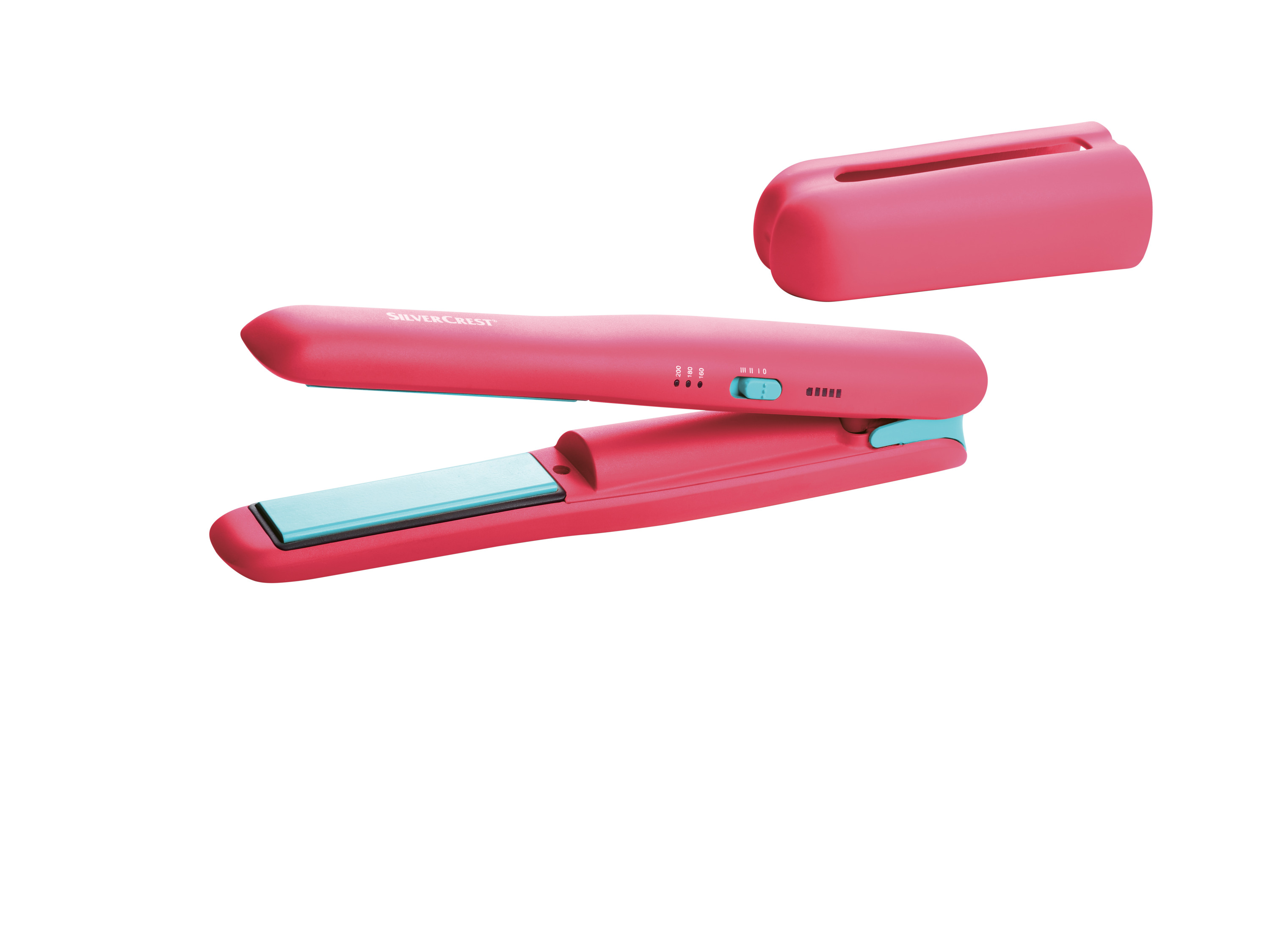 Silvercrest Personal Care Bezprzewodowa prostownica do włosów, Sgea 3.6 A1 Różowy