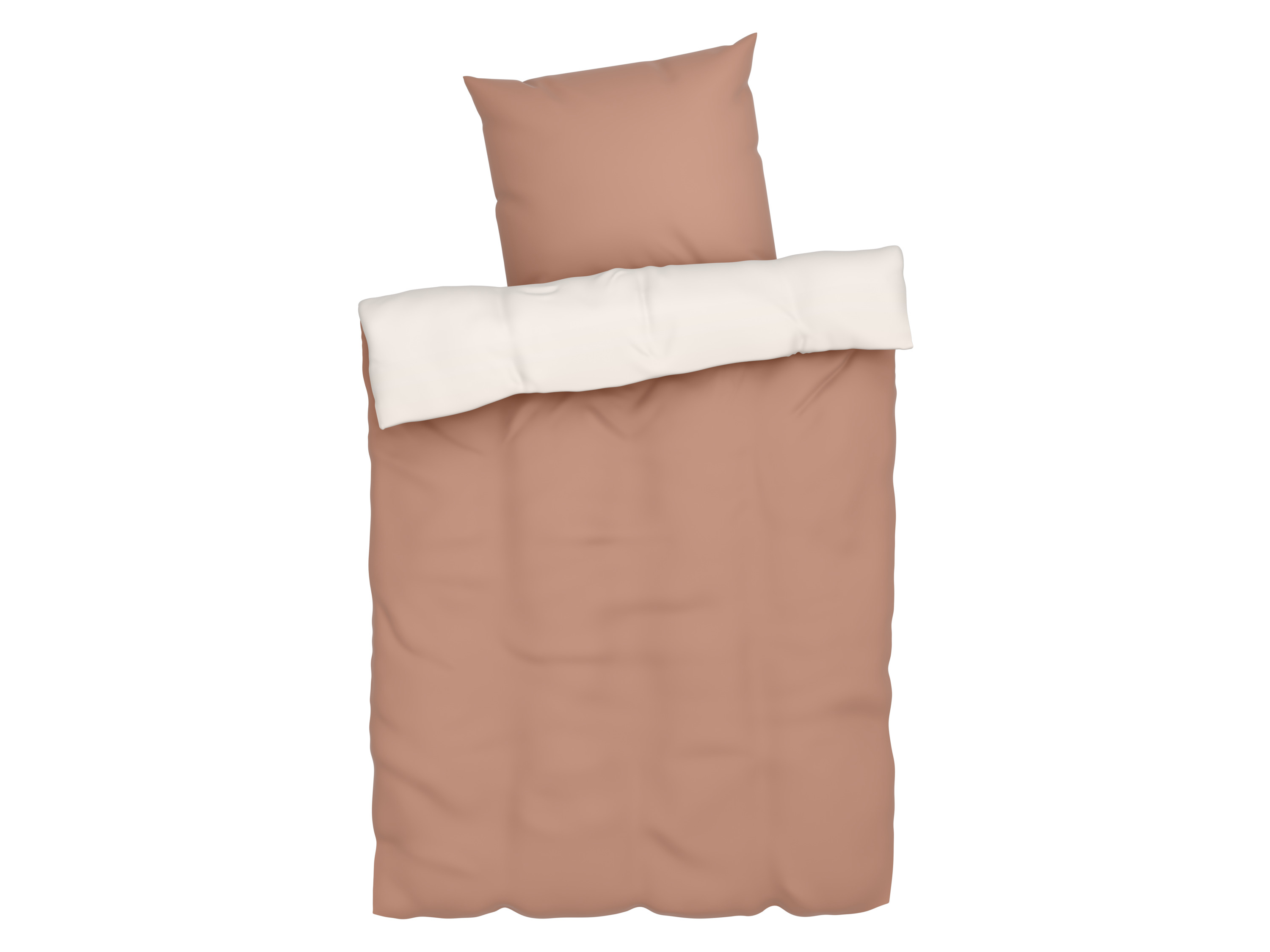 Livarno home Pościel satynowa 140 x 200 cm Uwaga: LV Ospl Różowy