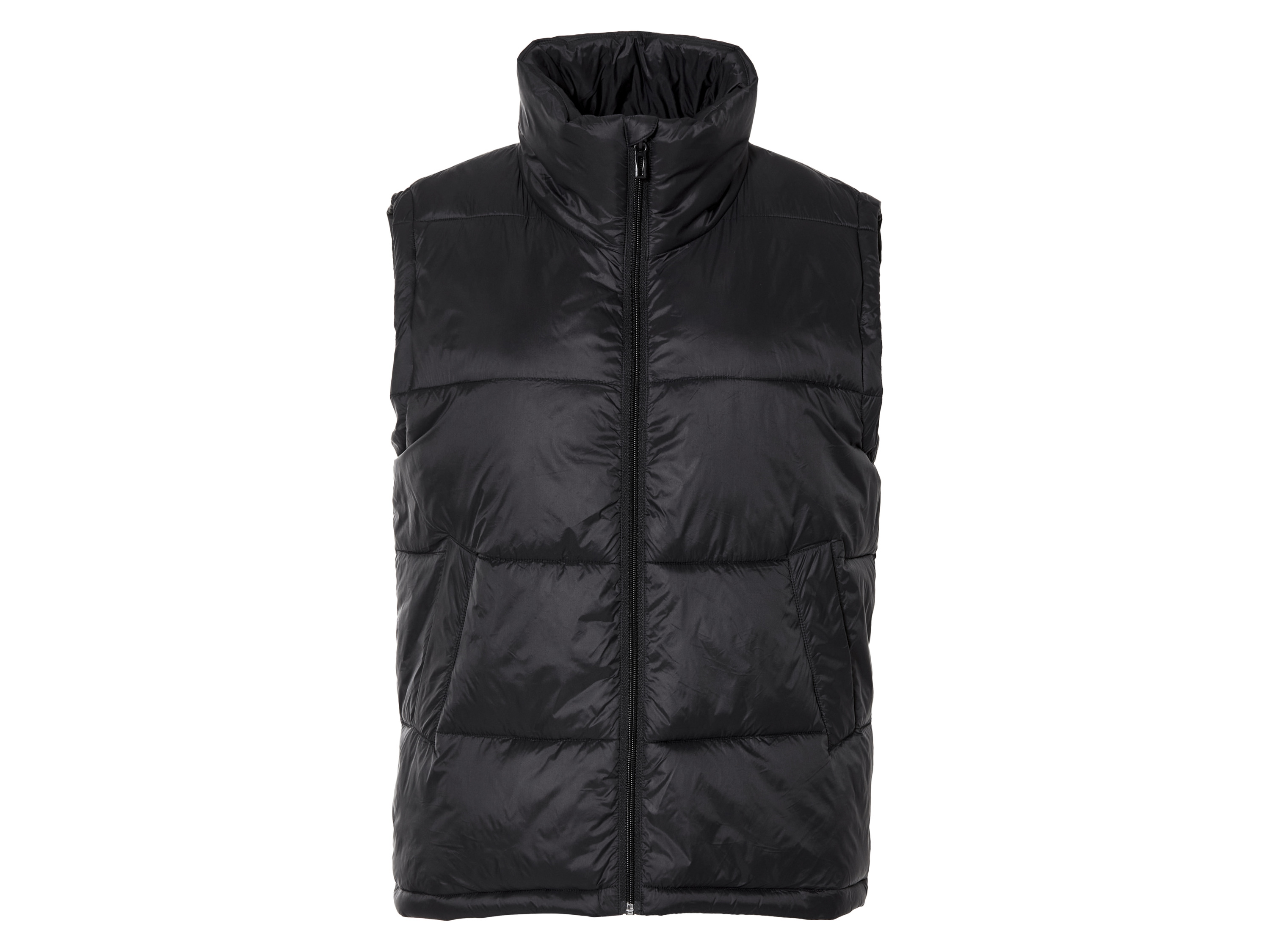 esmara Kamizelka pikowana damska Czarny, XS 32/34