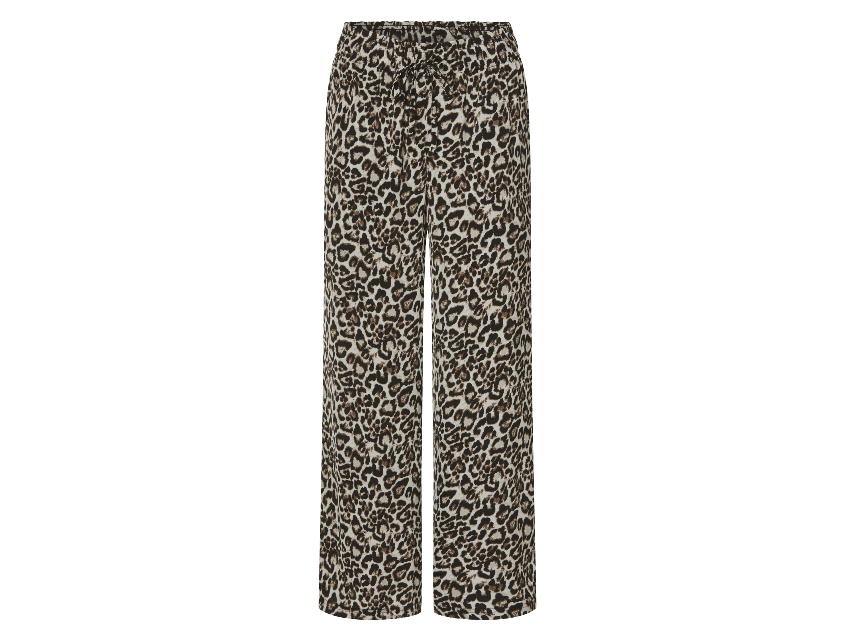 esmara Spodnie damskie z szerokimi nogawkami Wzorzysty, M40/42