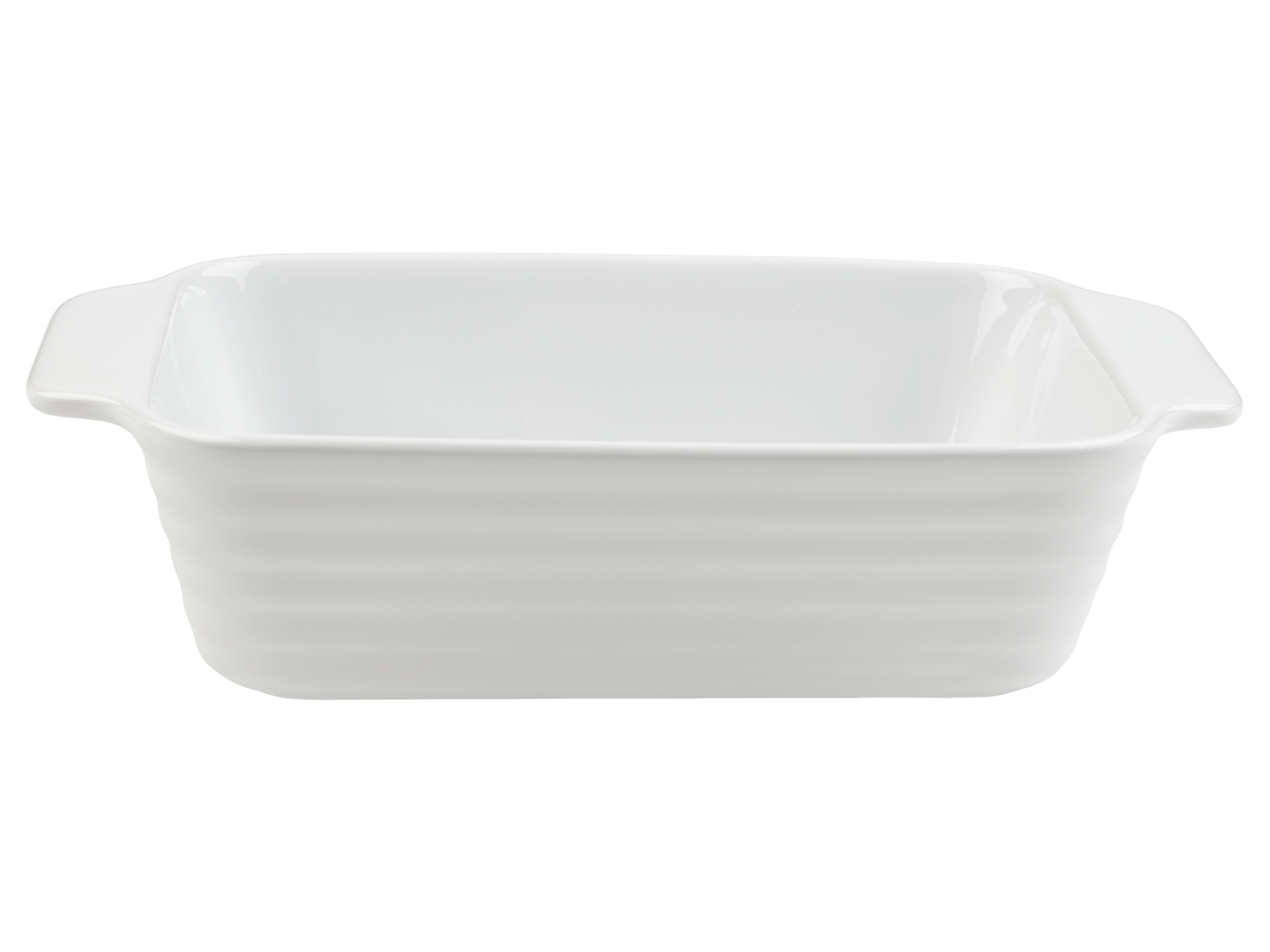 Livarno home Naczynie lub zestaw 2 naczyń żaroodpornych Duży, Biały