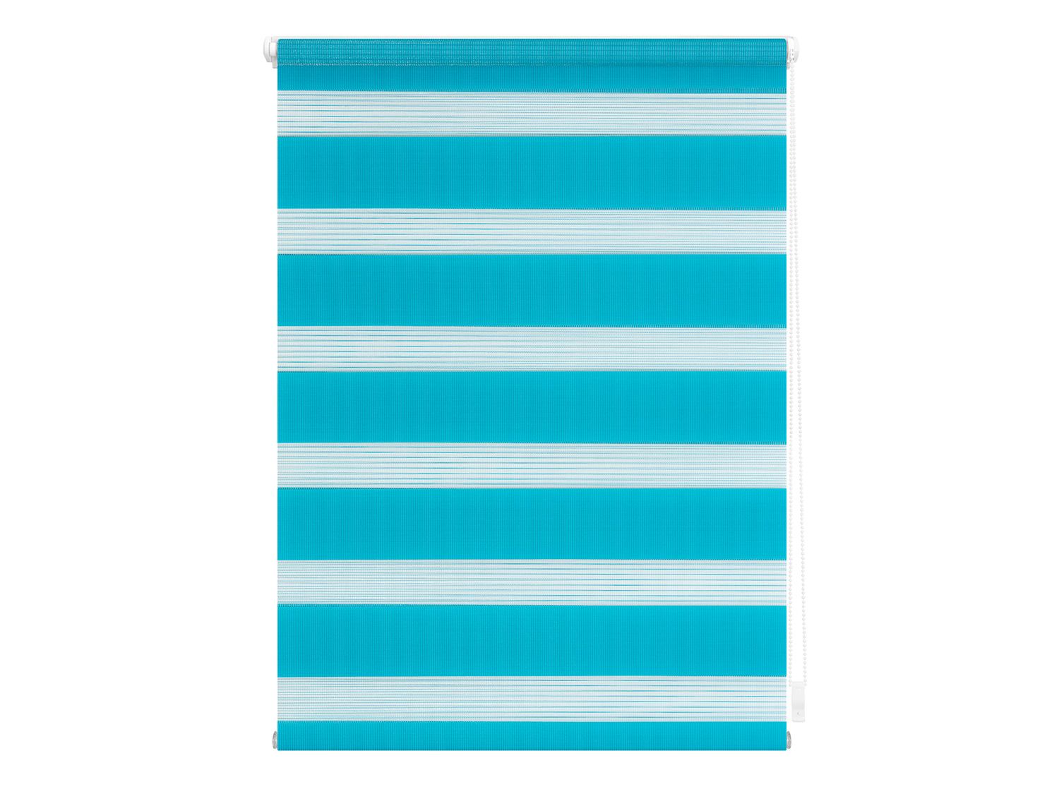 Lichtblick Roleta dzień/ noc Klemmfix, bez wiercenia, od 45 x 150 cm Niebieski, 80 x 200 cm