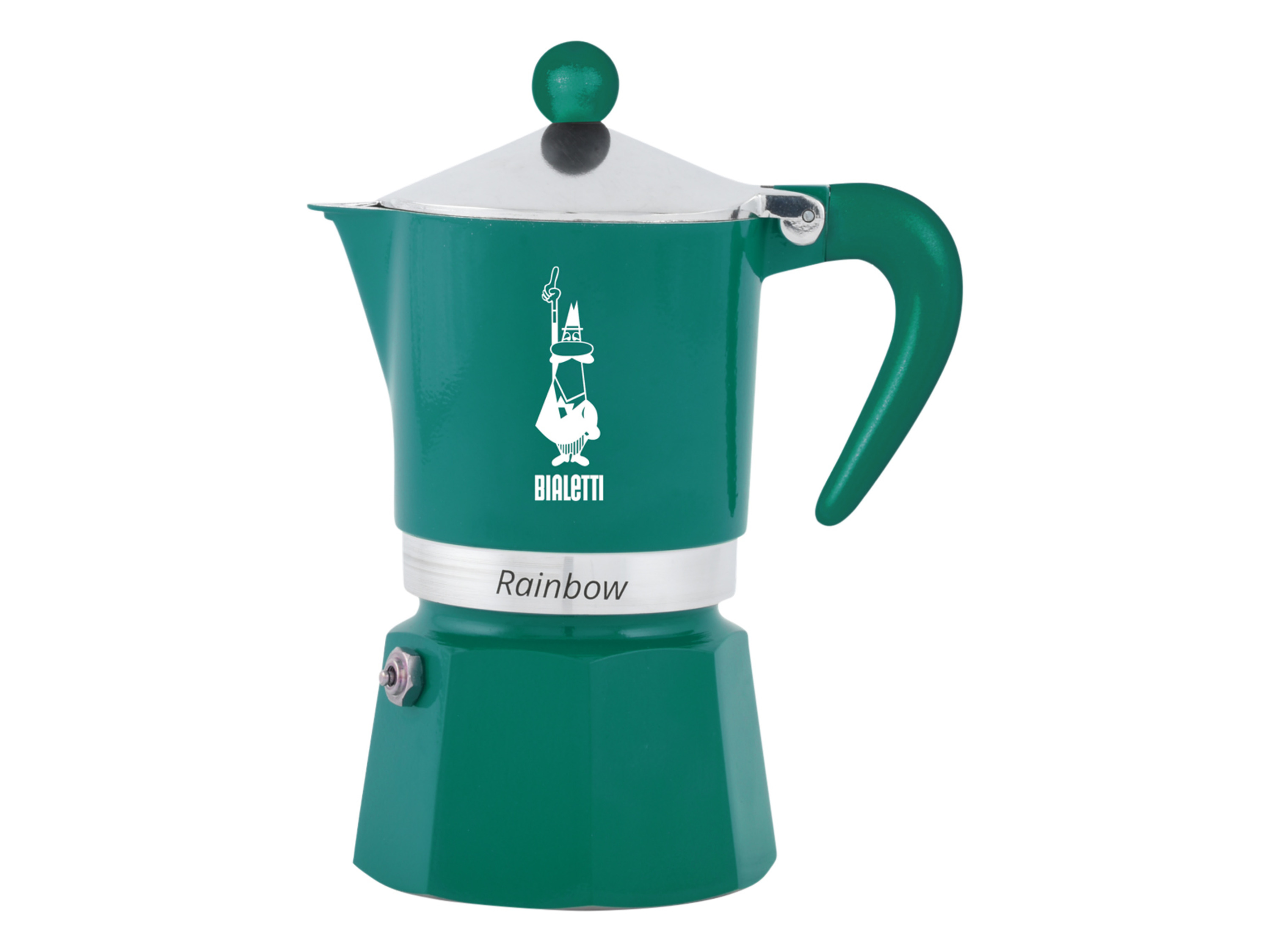 Bialetti Kawiarka Rainbow, do 3 filiżanek kawy Zielony