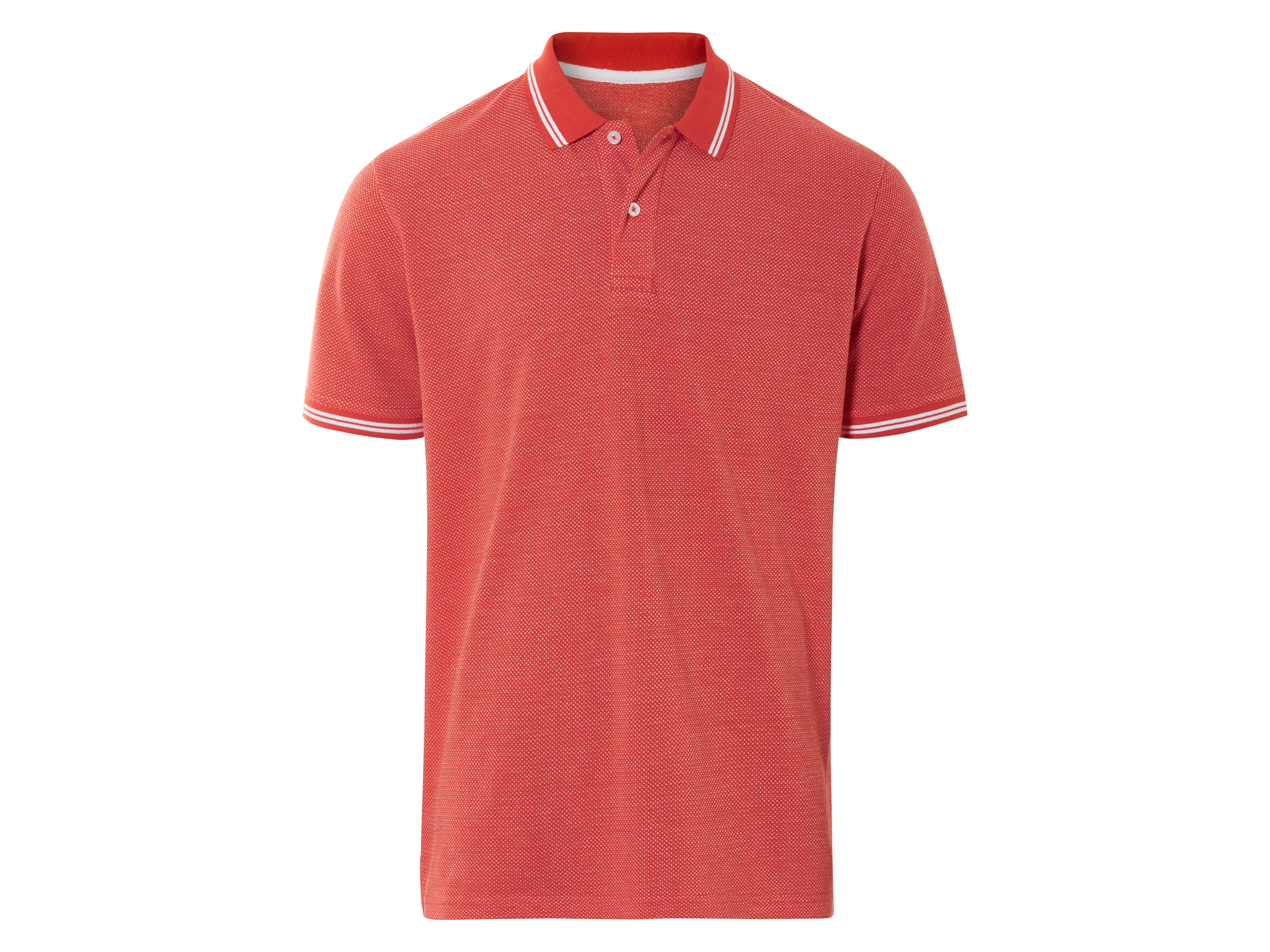 Livergy Koszulka polo męska z bawełną Pomarańczowy, S 44/46