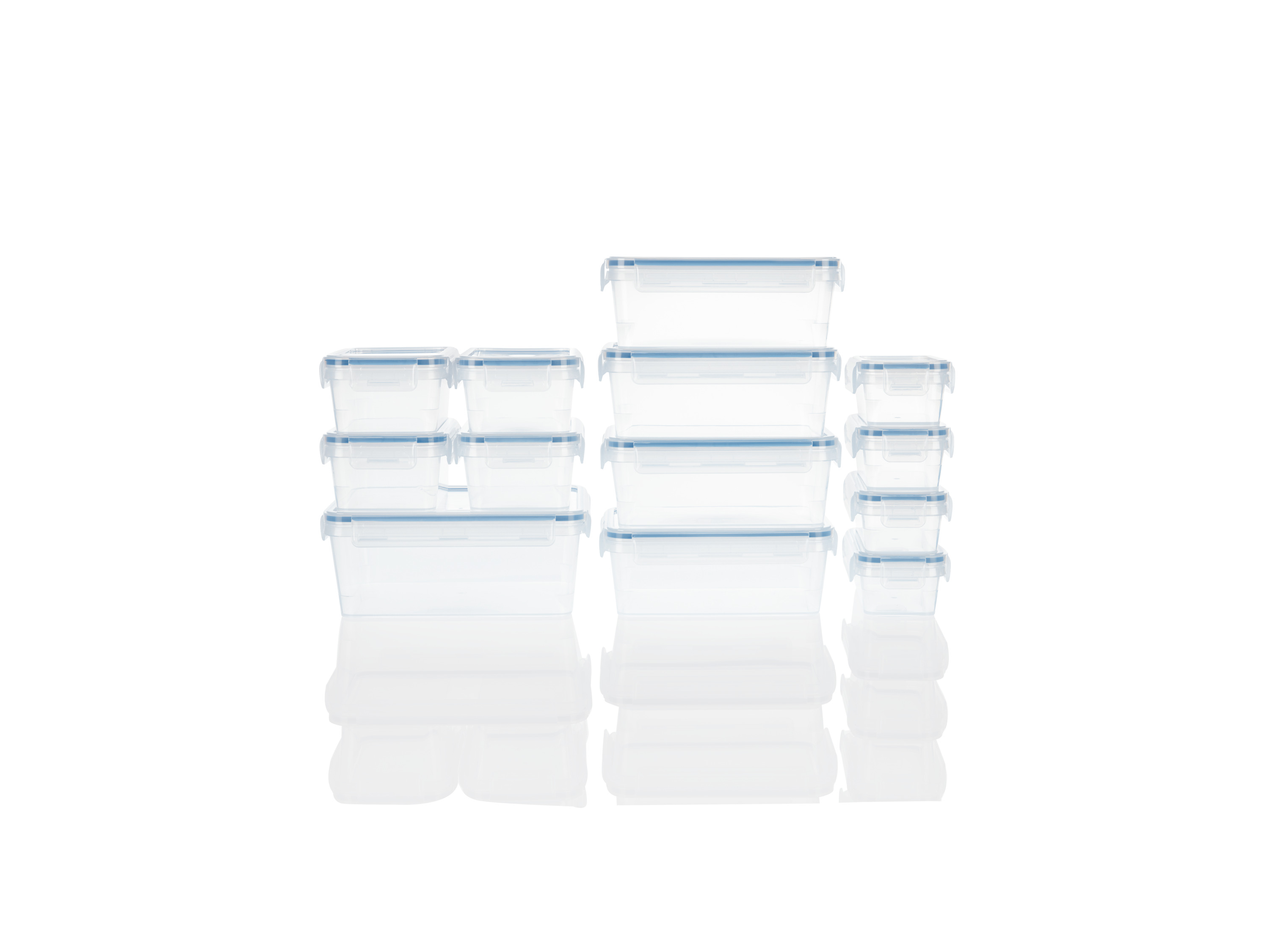 Livarno home Zestaw 13 pojemników do przechowywania żywności