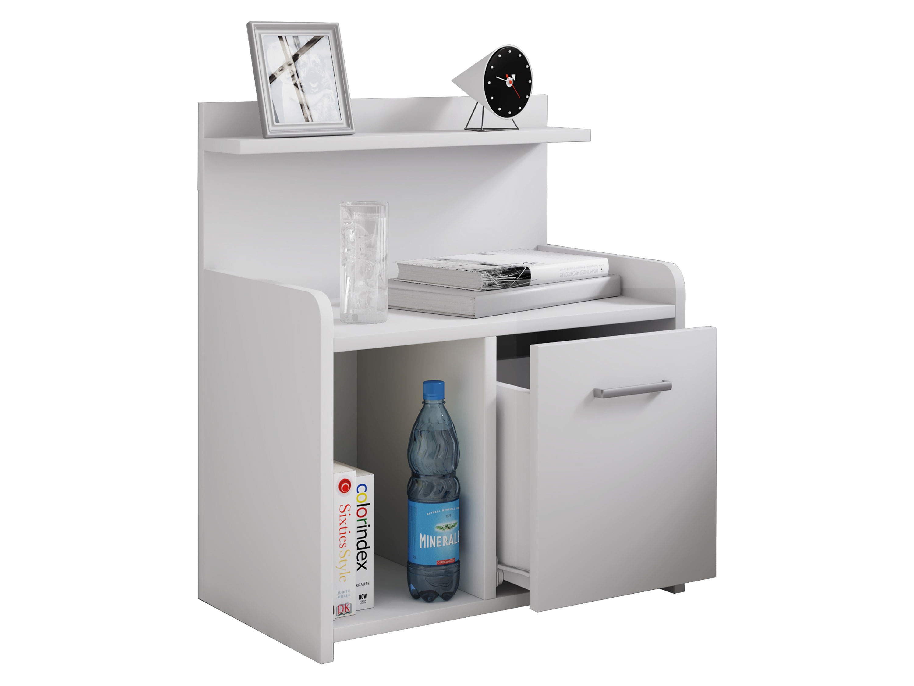 VCM Stolik nocny Nilasa Biały