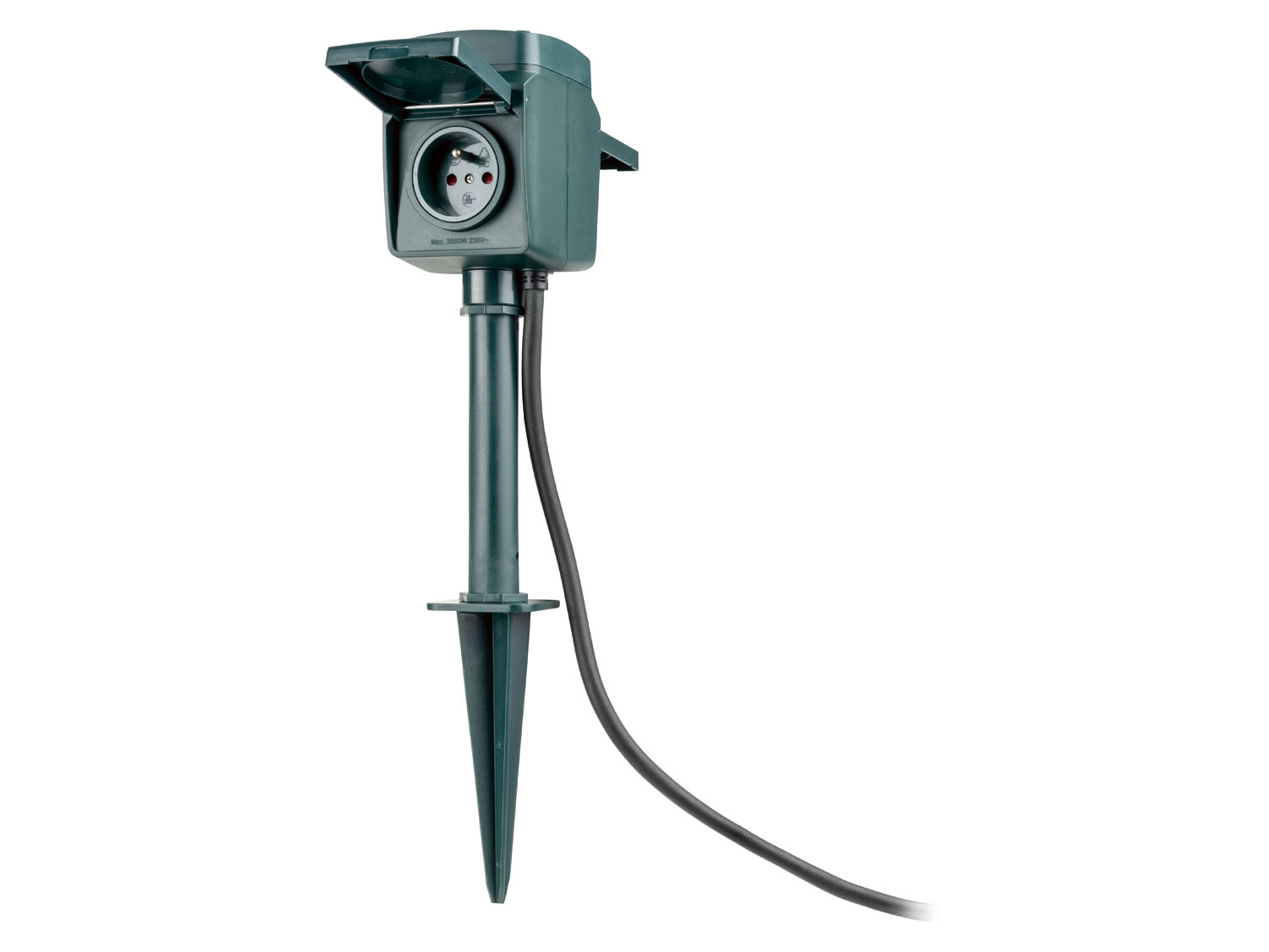 Silvercrest Słupek ogrodowy z gniazdami ZigBee Smart Home