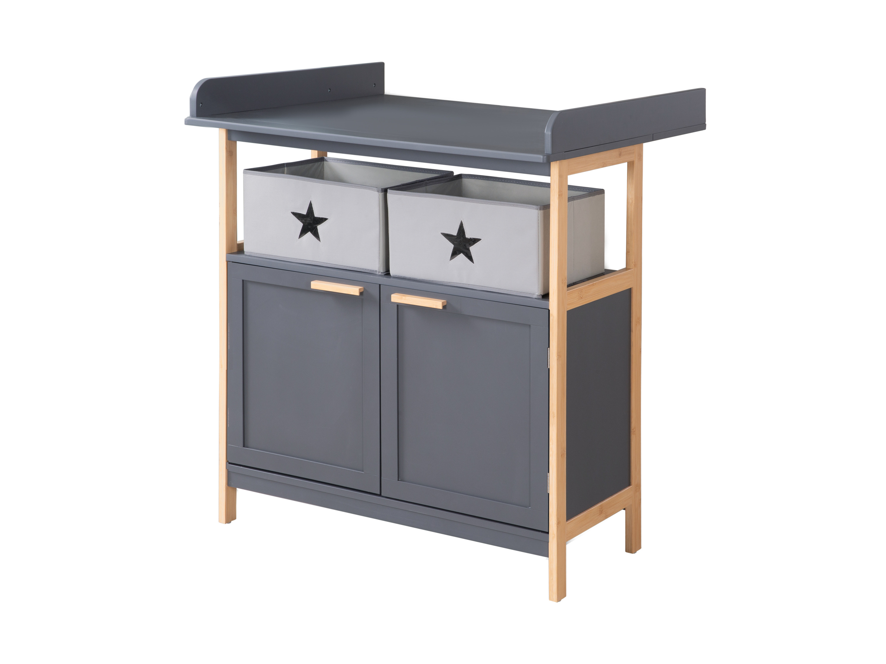 roba Komoda do przewijania „Berlin” z nakładką do przewijania 2 drzwi