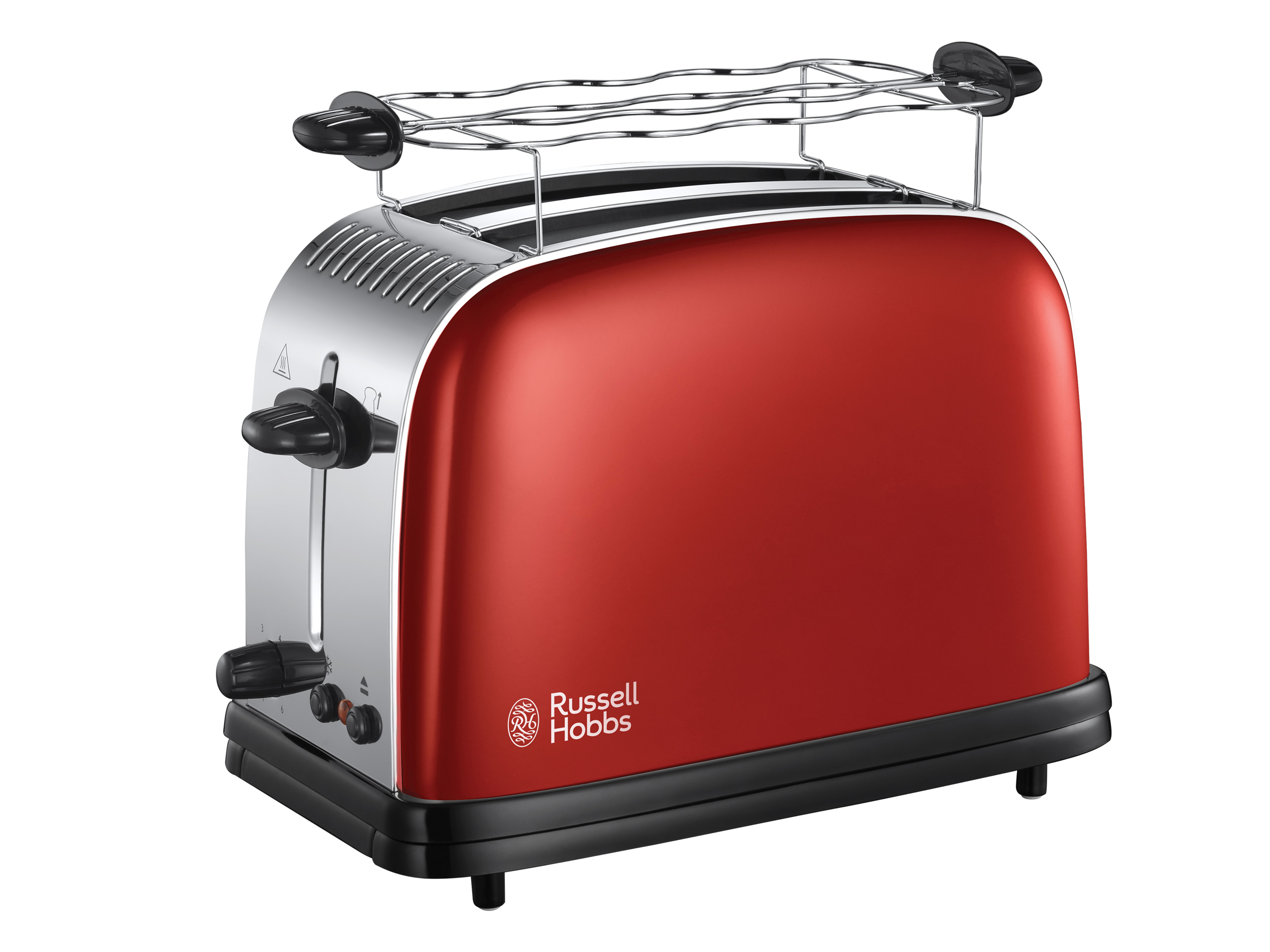 Russell Hobbs Toster ze stali nierdzewnej Lift&Lock 20415 czerwony 23336-56