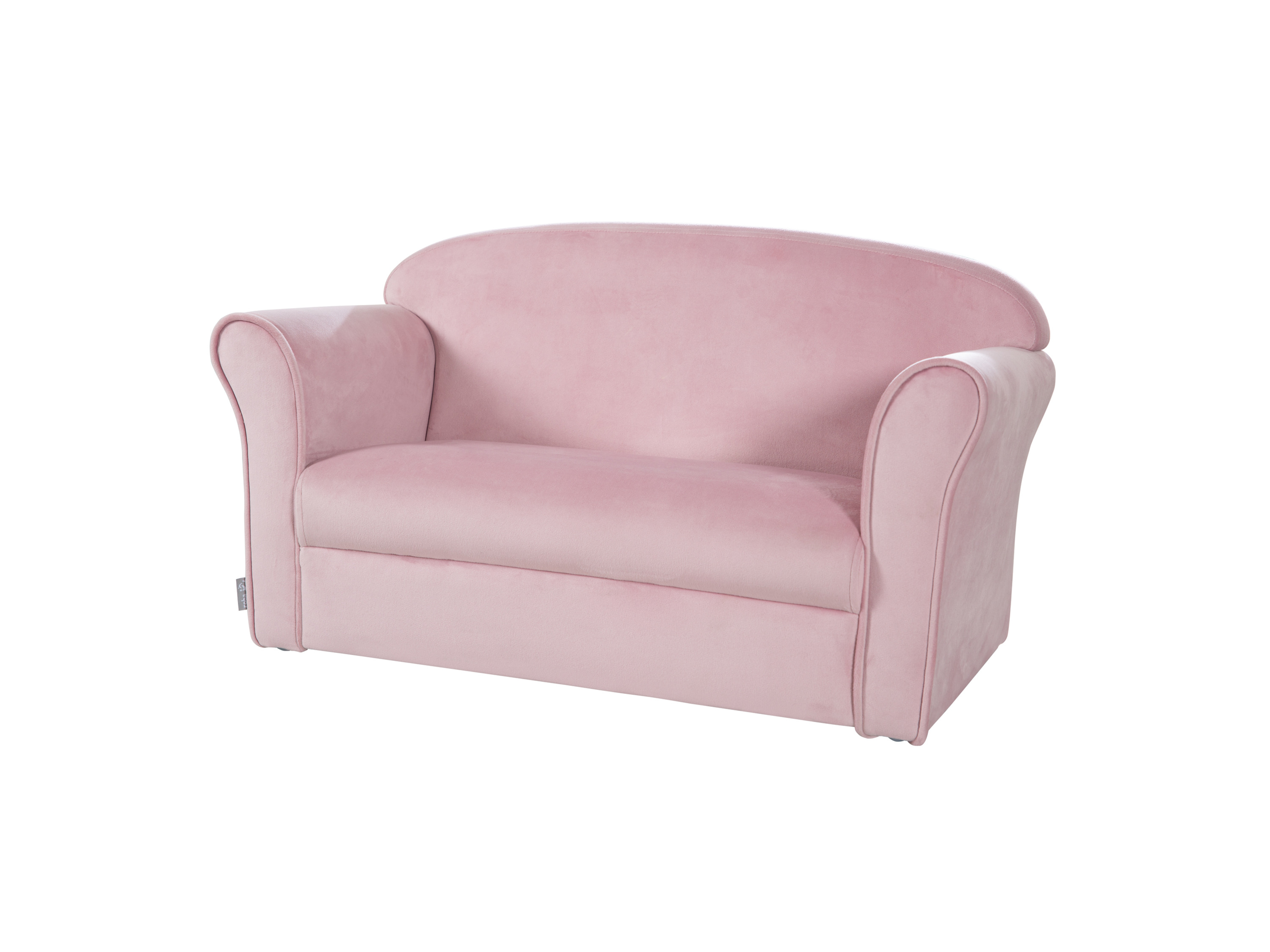 roba Sofa dziecięca, 2-osobowa z podłokietnikiem, Mauve