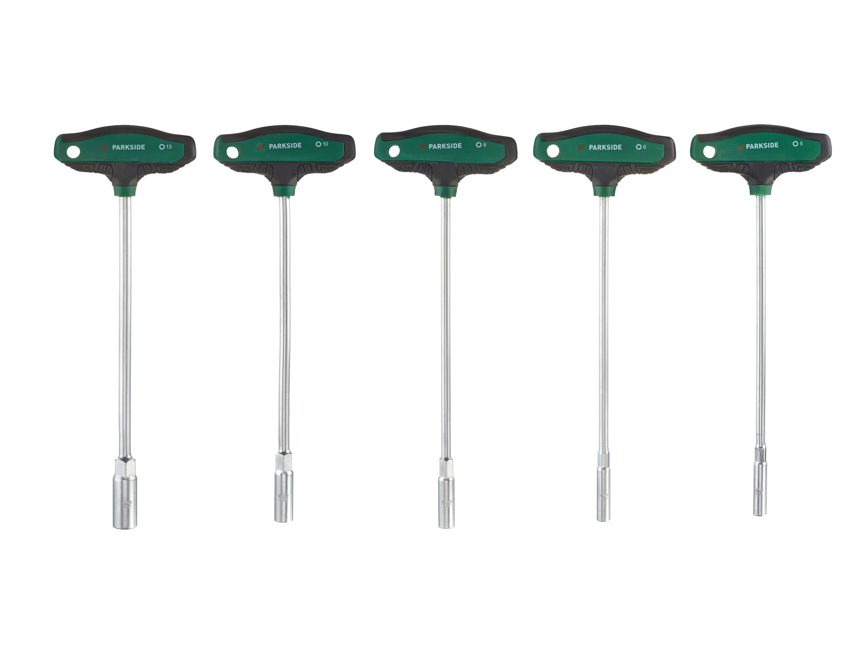 Parkside Zestaw kluczy nasadowych lub śrubokrętów Zestaw kluczy nasadowych z rękojeścią T