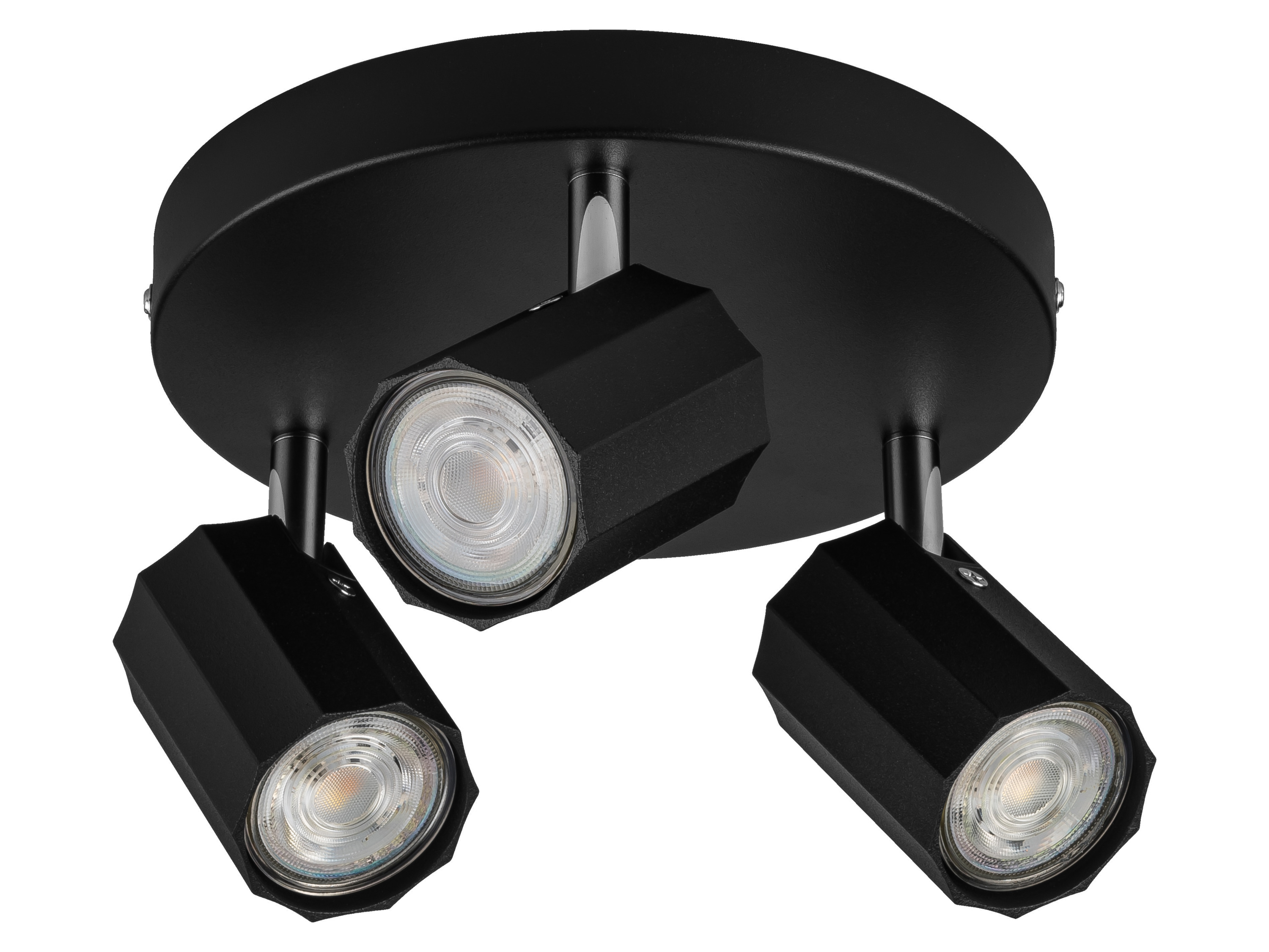 Livarno home Reflektor sufitowy lub ścienny Reflektor sufitowy, czarny matowy