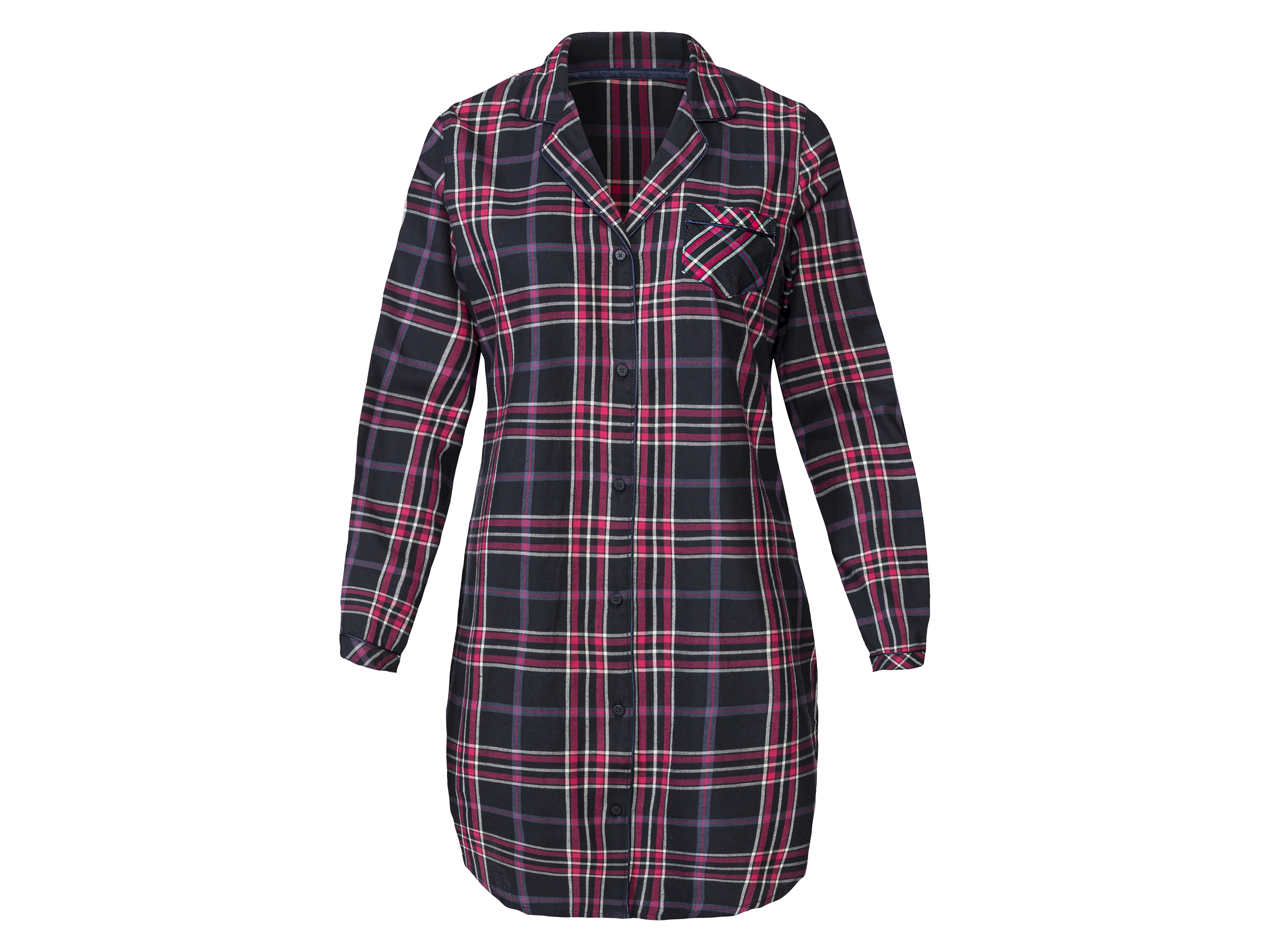 esmara Damska koszula nocna, z bawełny XS 32-34, Granatowy