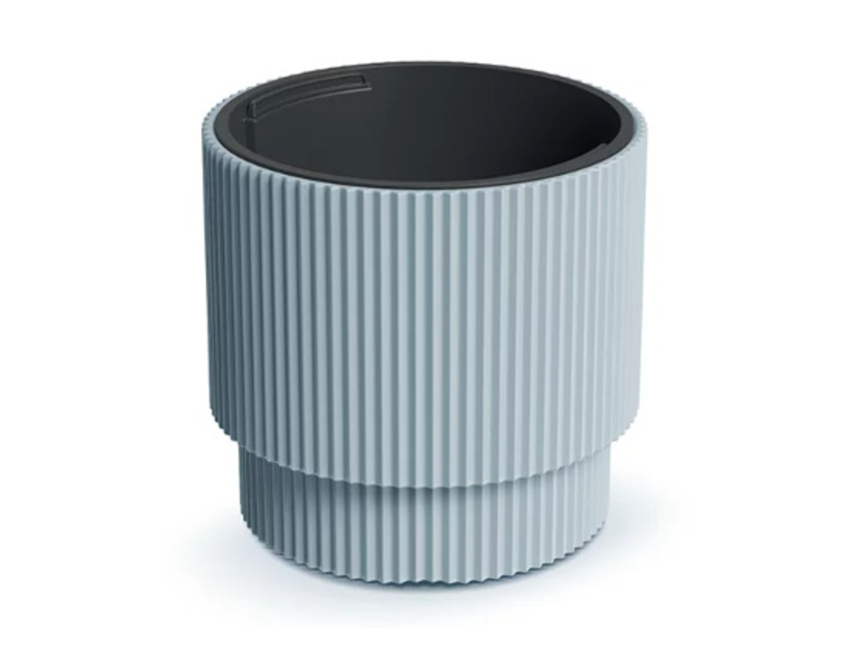 Prosperplast Doniczka »Milly«, Ø 375 x wys. 395 mm, okrągła Jasnoszary, 375x395