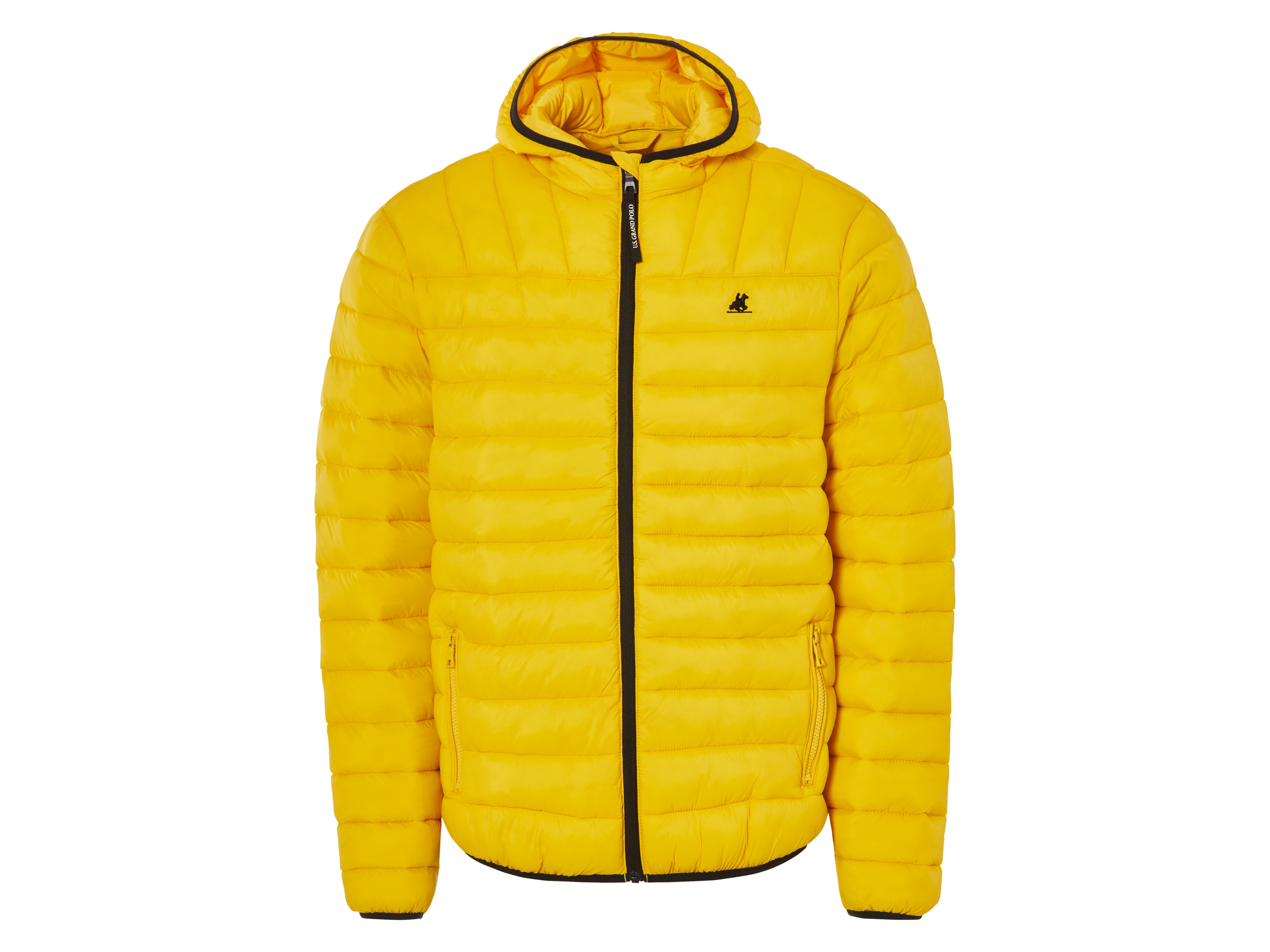 Livergy Kurtka męska pikowana U.s. Grand Polo Żółty, L 52/54