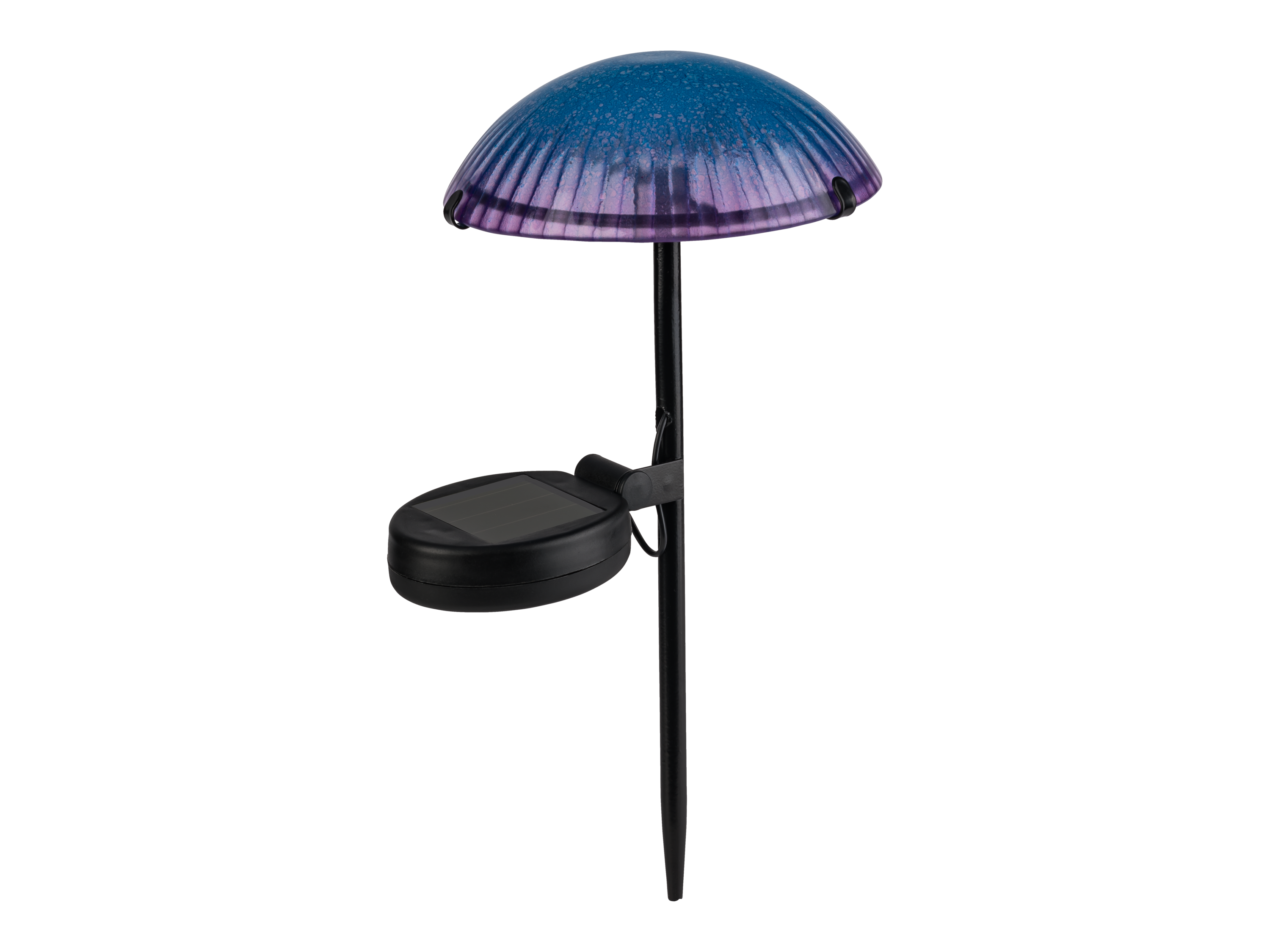 Livarno home Solarny grzyb z szpikulcem, LED Niebieski