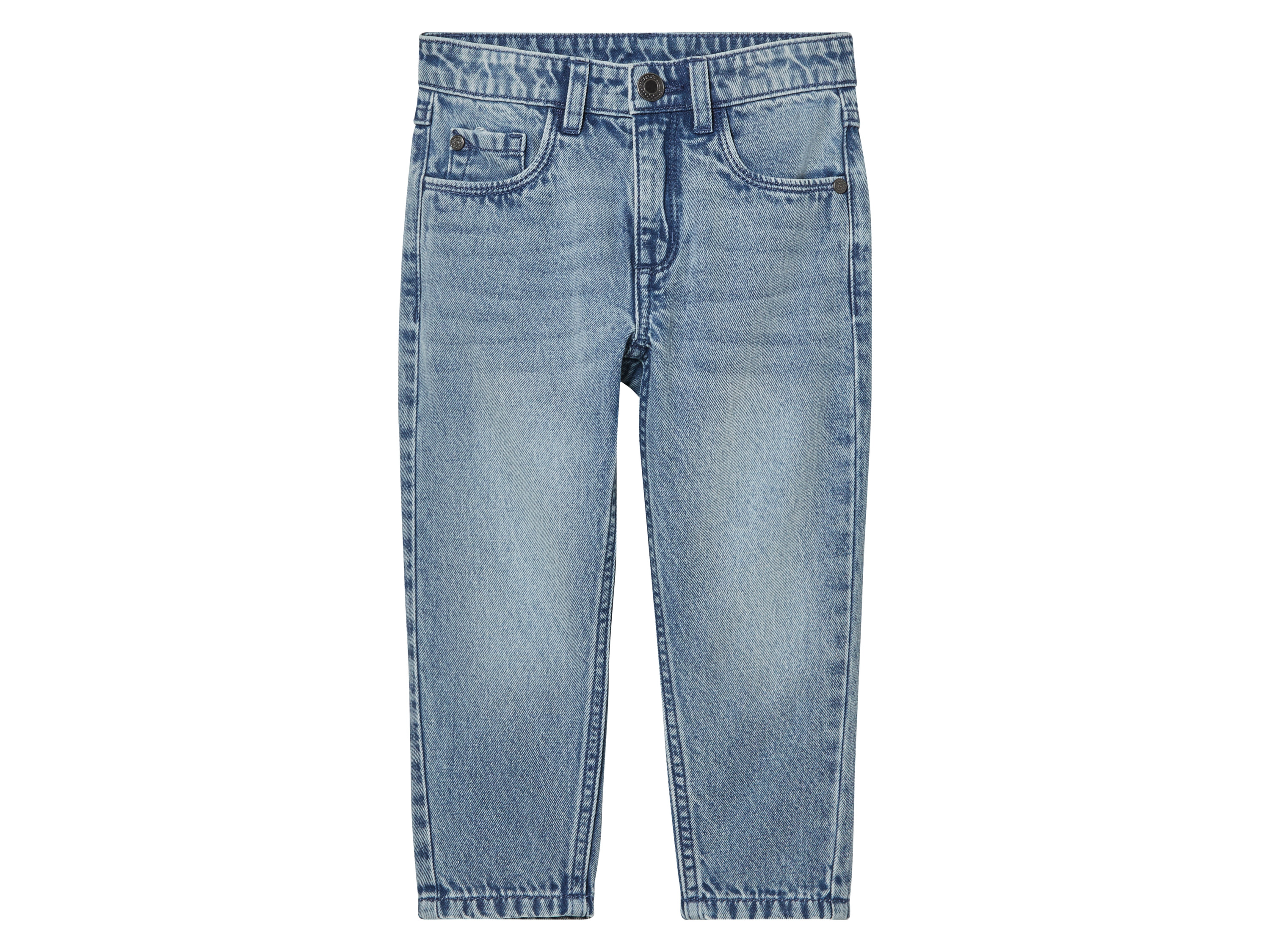 lupilu Jeansy dziecięce z bawełny, Relaxed Fit Niebieski, 110