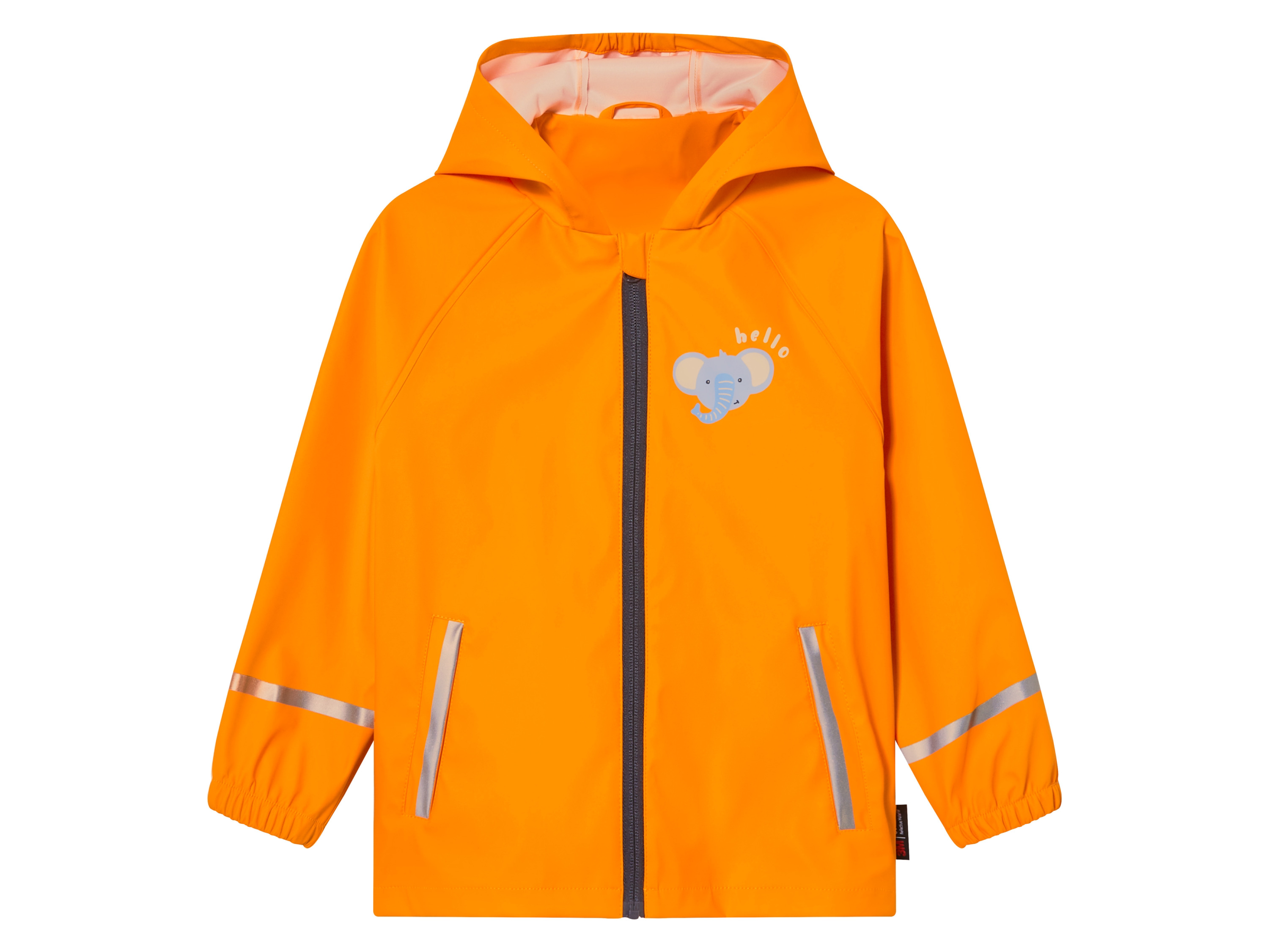 lupilu Kurtka przeciwdeszczowa dziecięca Żółty, 98/104