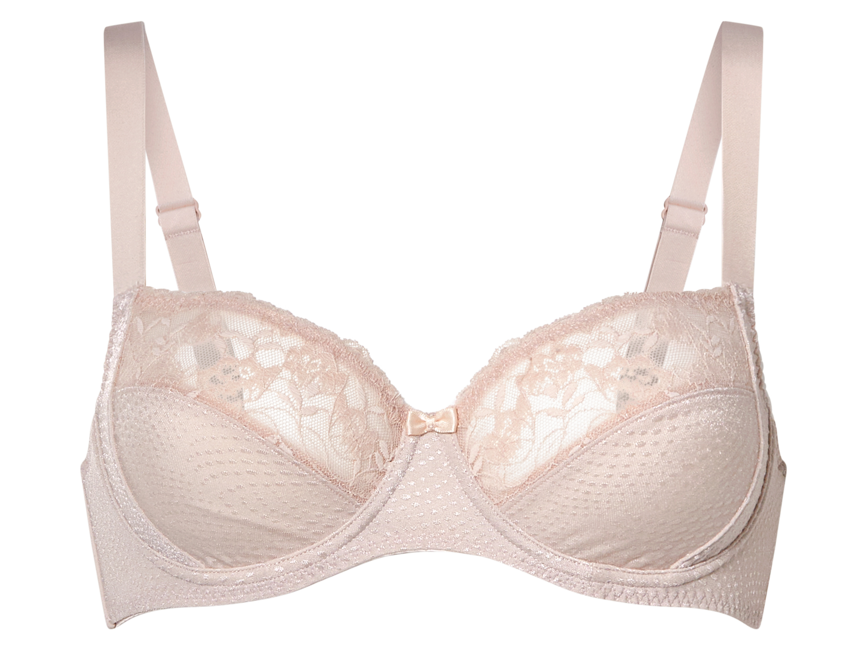 esmara Biustonosz damski na fiszbinach Różowy, 90D