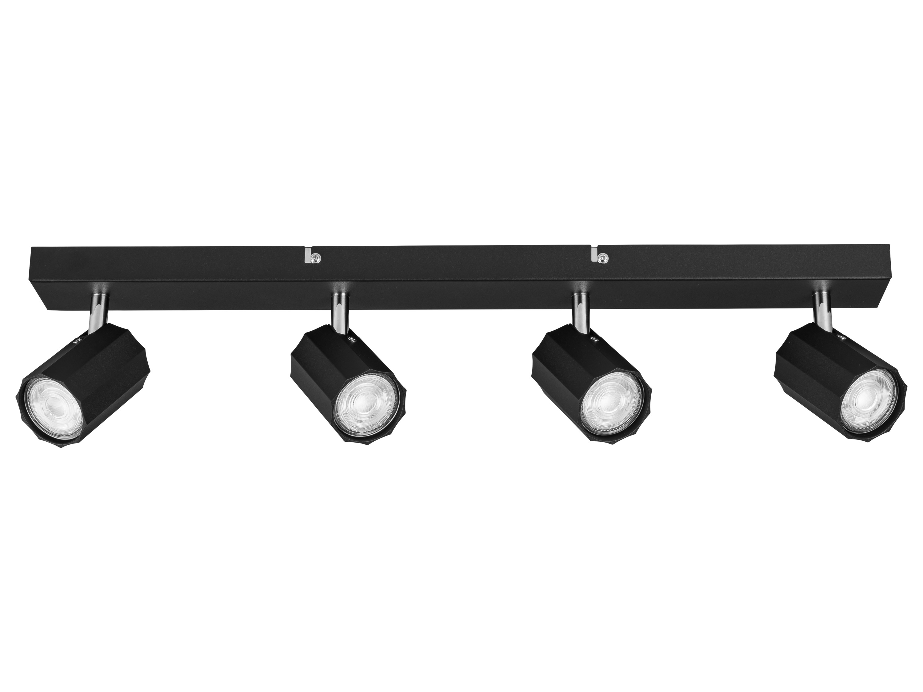 Livarno home Lampa szynowa sufitowa lub ścienna Lampa sufitowa szynowa, czarna