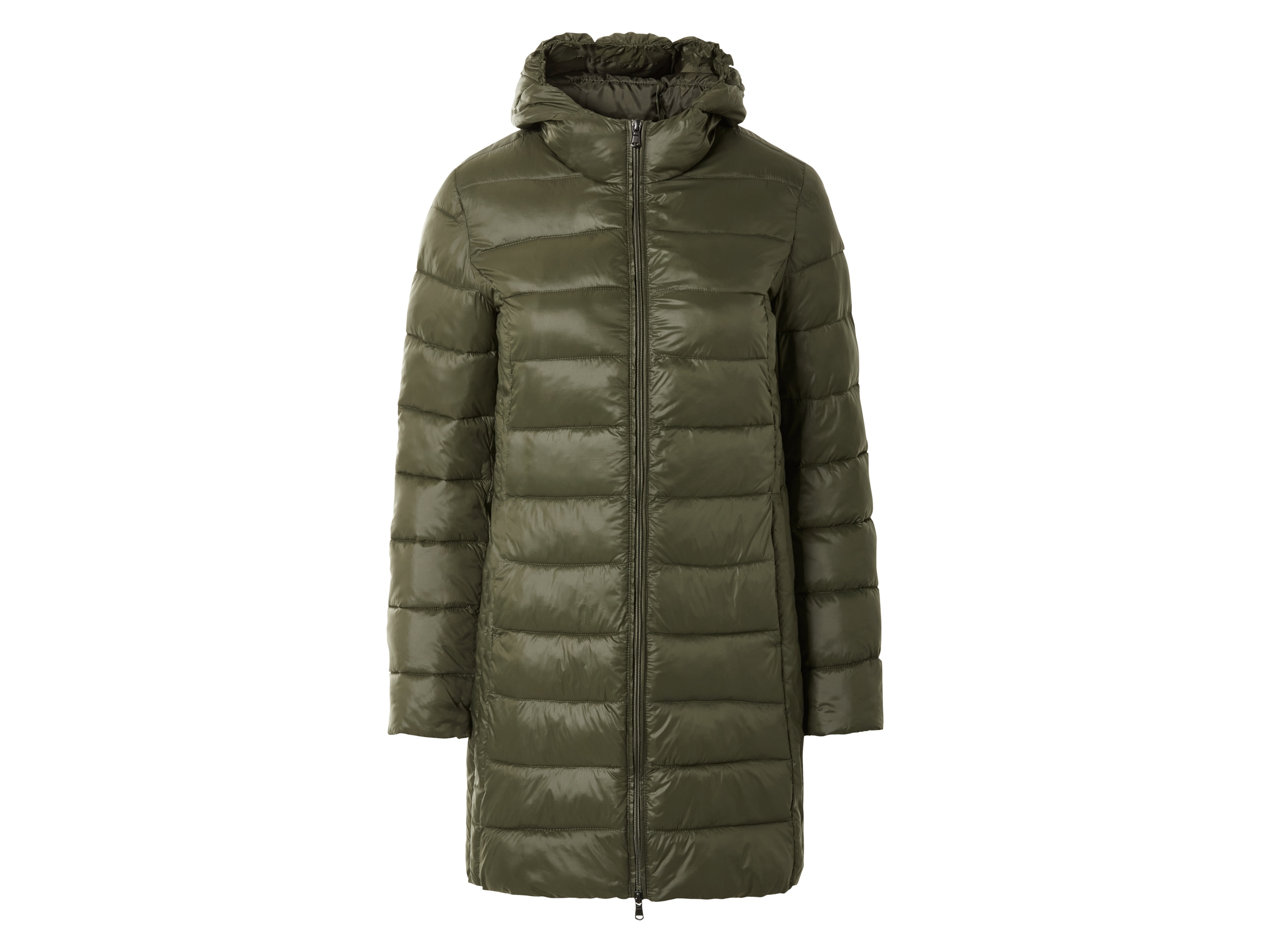 esmara Lekki płaszcz damski Oliwkowy, XS 32/34