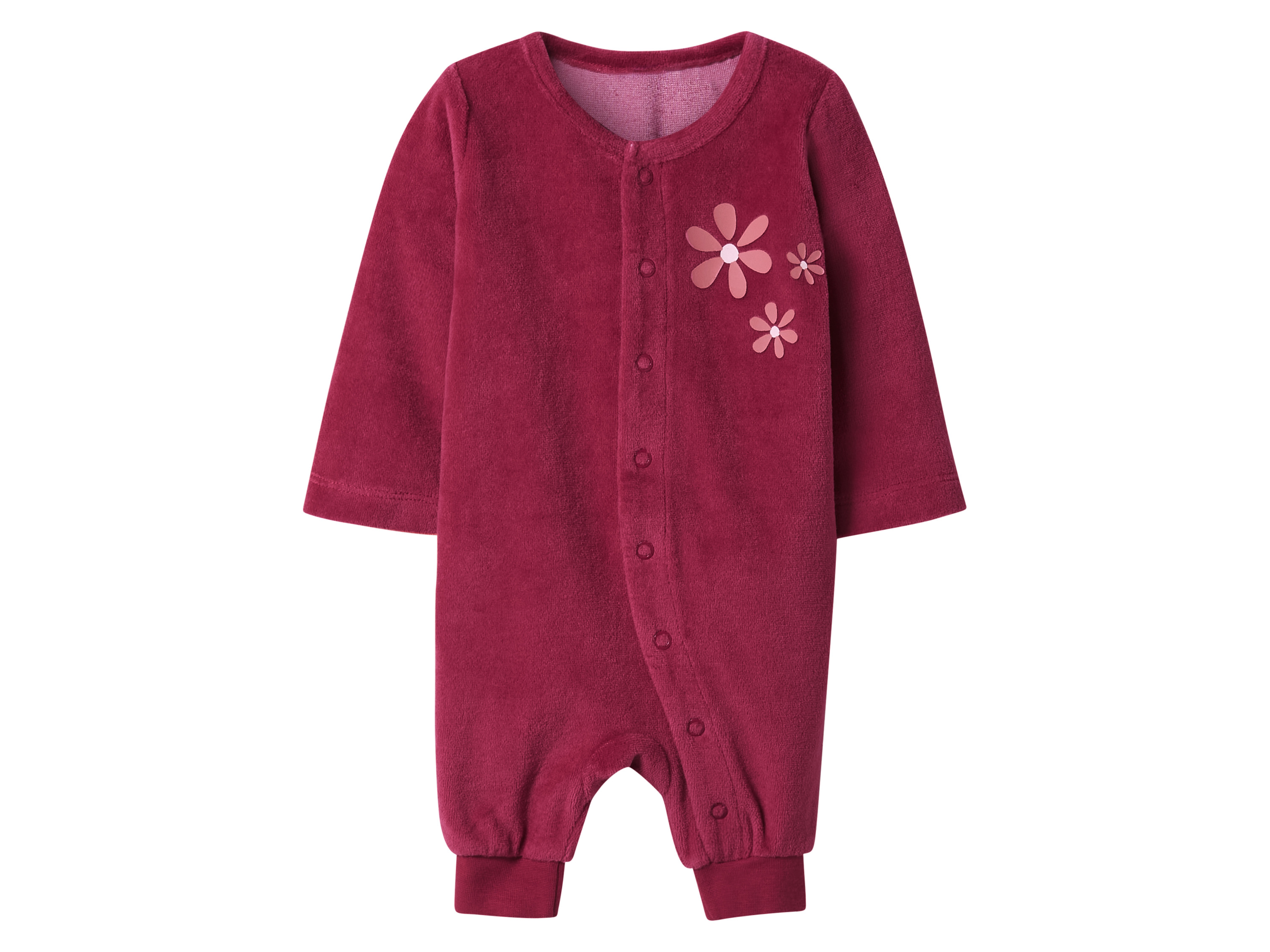 lupilu Pajacyk niemowlęcy z bawełną Czerwony, 74/80