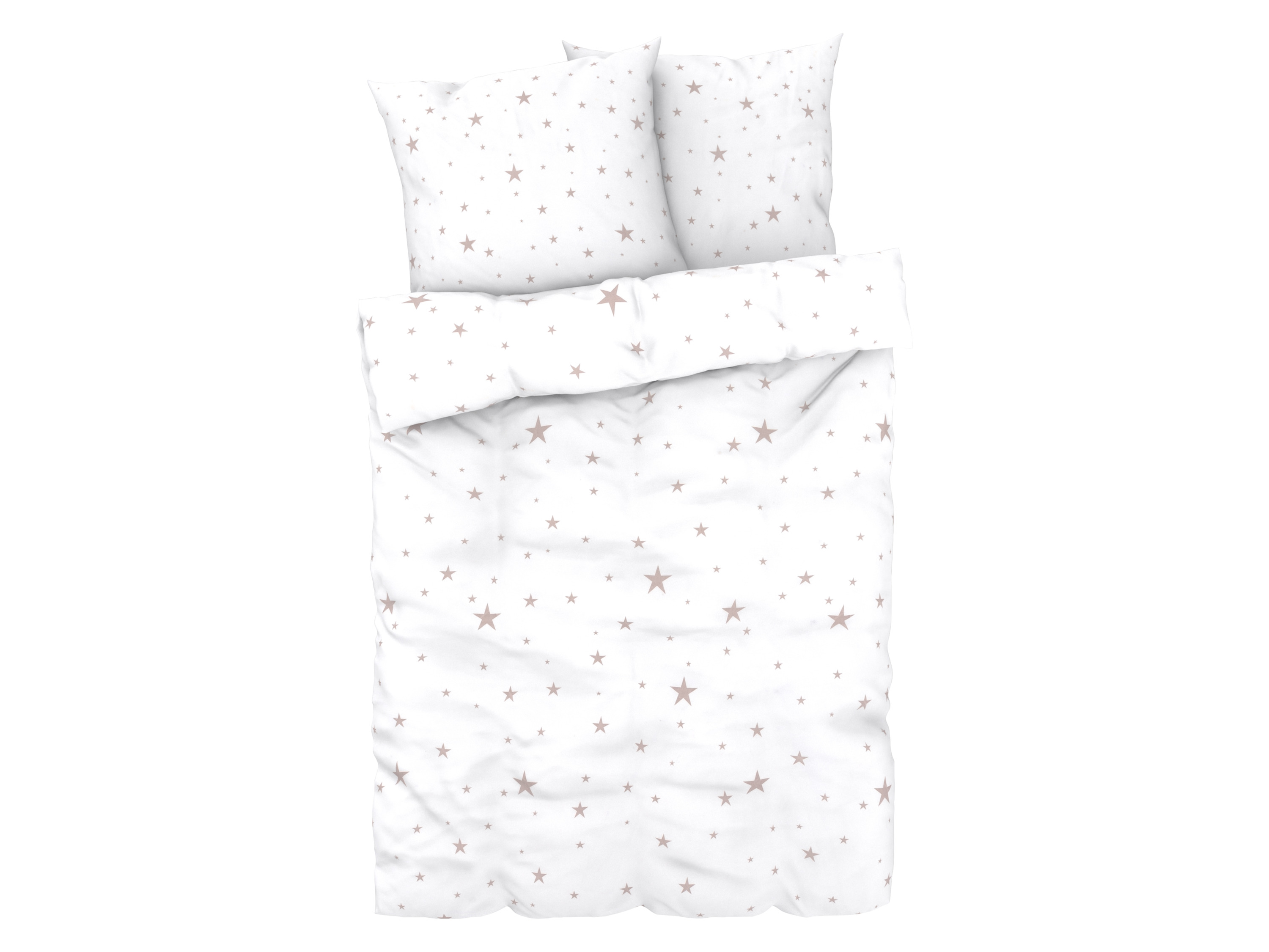 Livarno home Pościel z mikrowłókna satynowego, 220 x 200 cm Gwiazdy