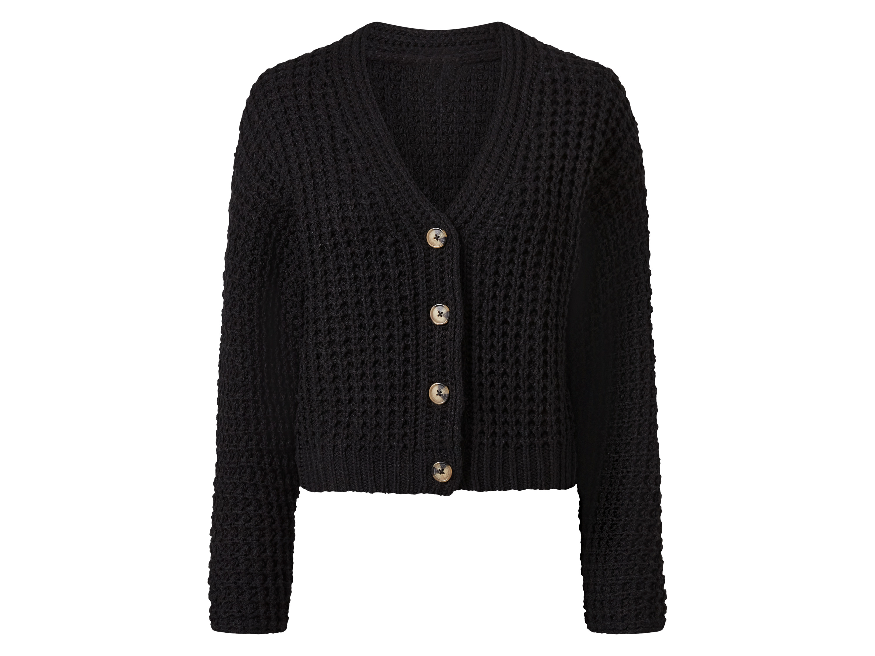 esmara Kardigan damski Czarny, L44/46