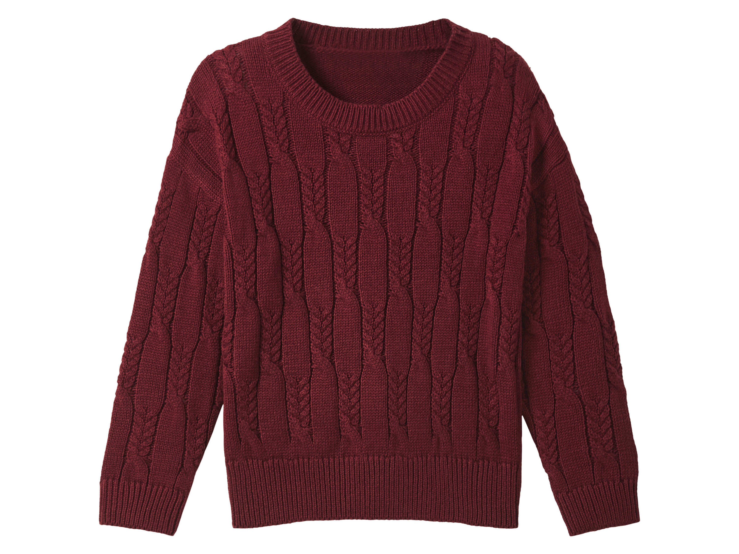 lupilu Sweter dziecięcy z bawełny Czerwony, 98/104