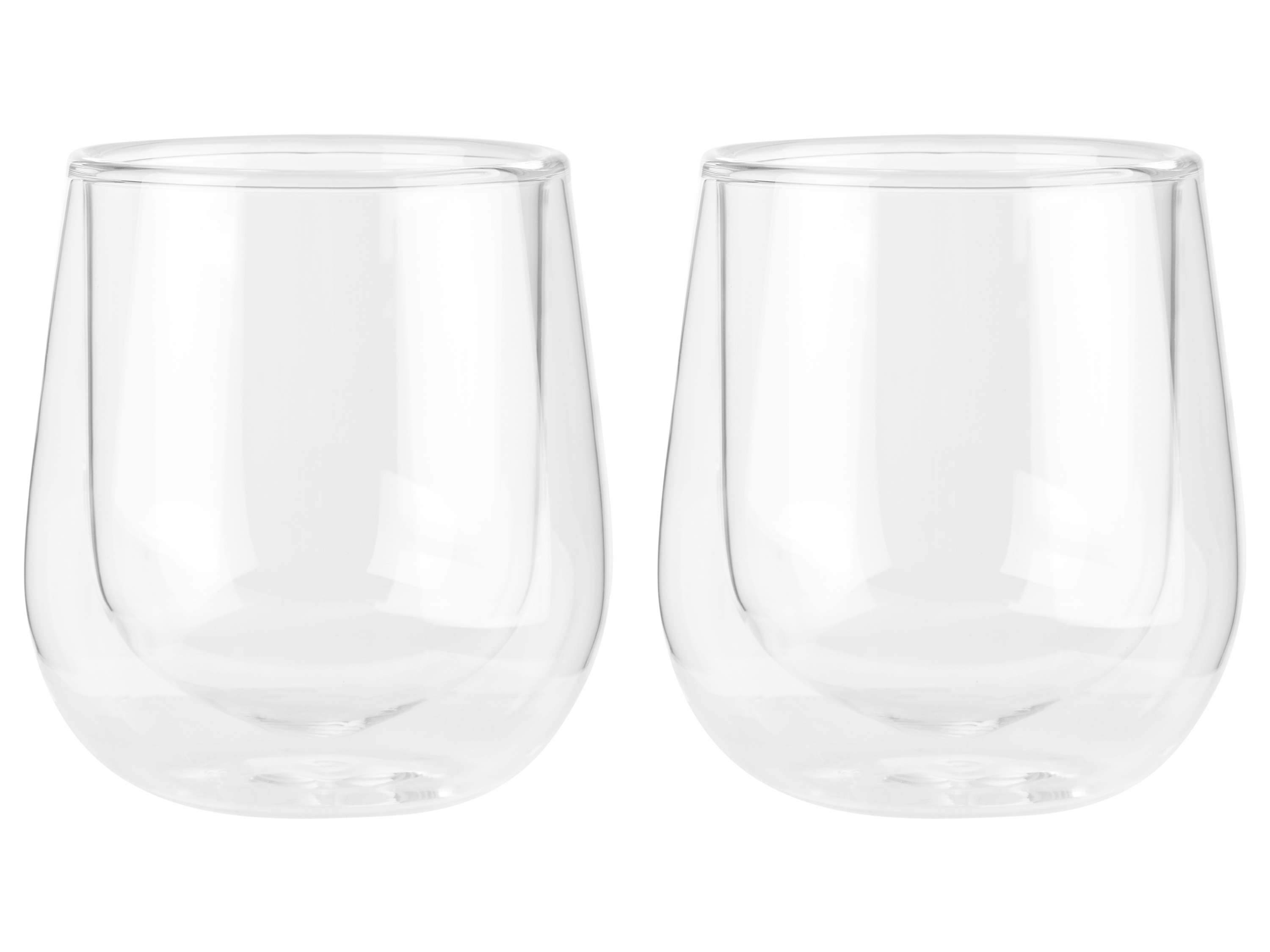 Livarno home Zestaw 2 szklanek lub kieliszków termicznych Do wina