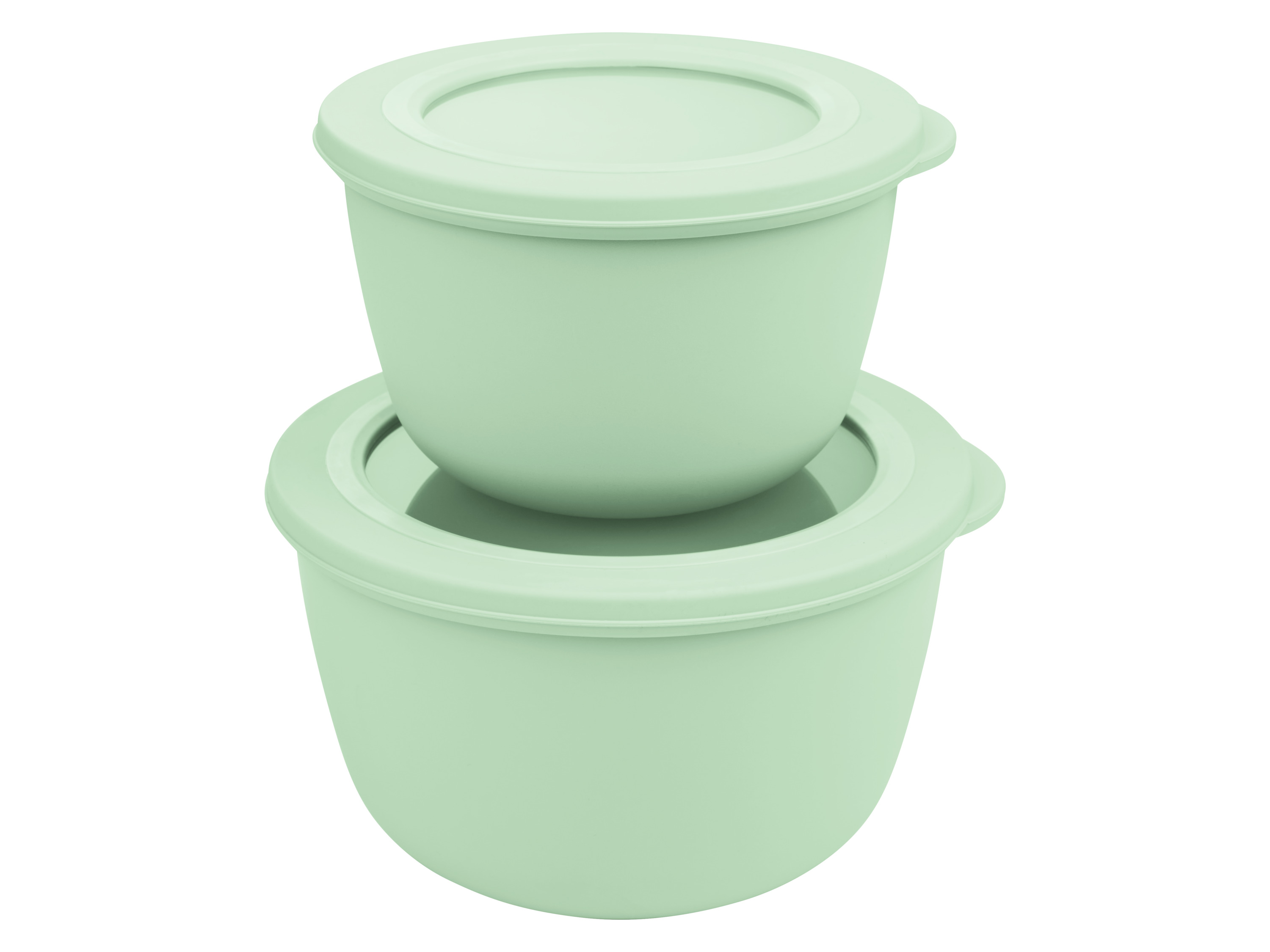 Livarno home Zestaw śniadaniówek lub lunchbox, BPA-free Okrągły, 2 sztuki